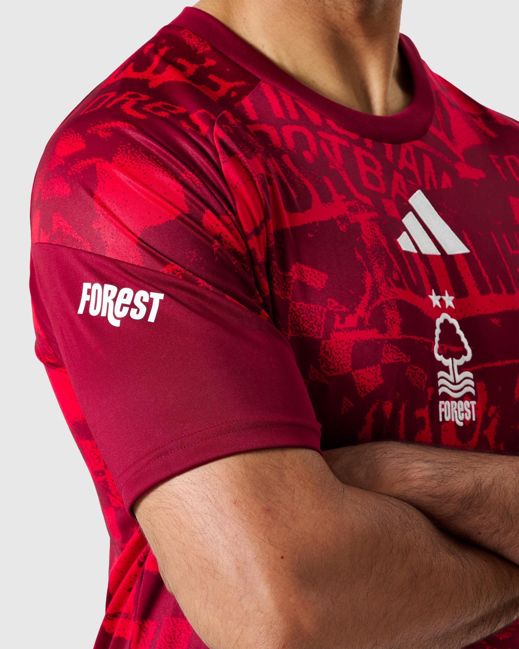 NFFC 26/27 Red Pre-Match Jersey - Nottingham Forest FC