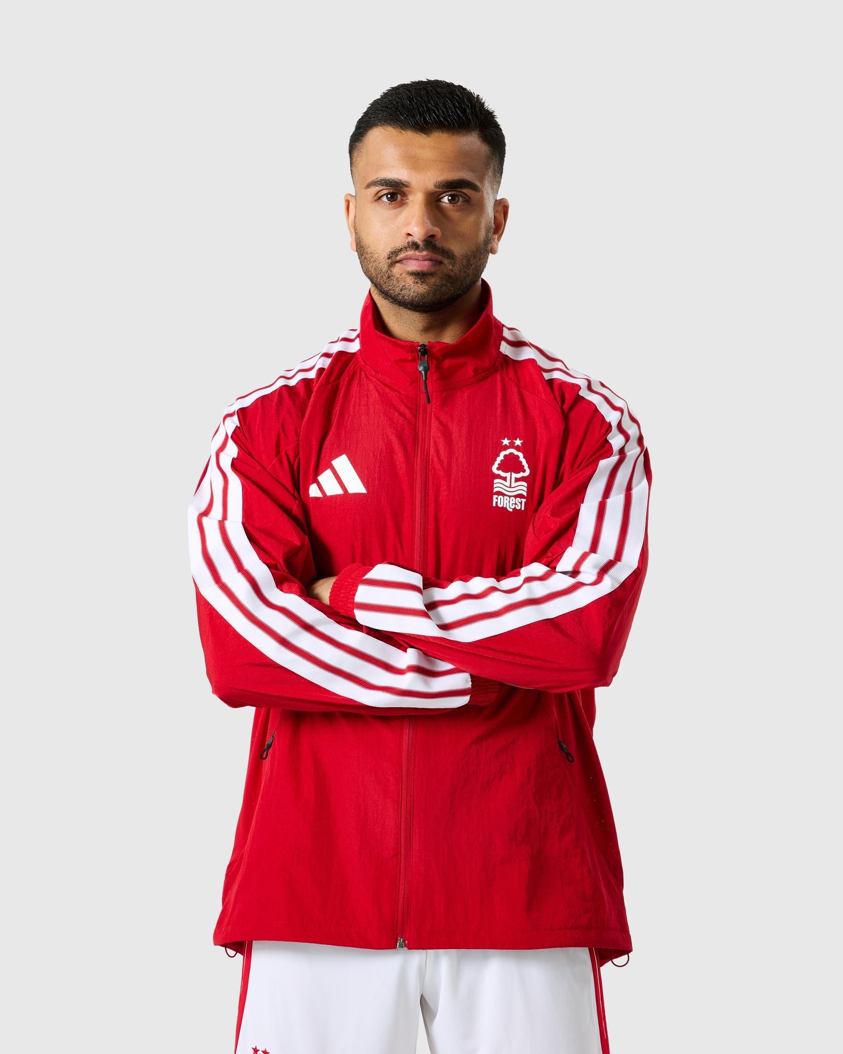 NFFC 26/27 Red Walk Out Jacket - Nottingham Forest FC