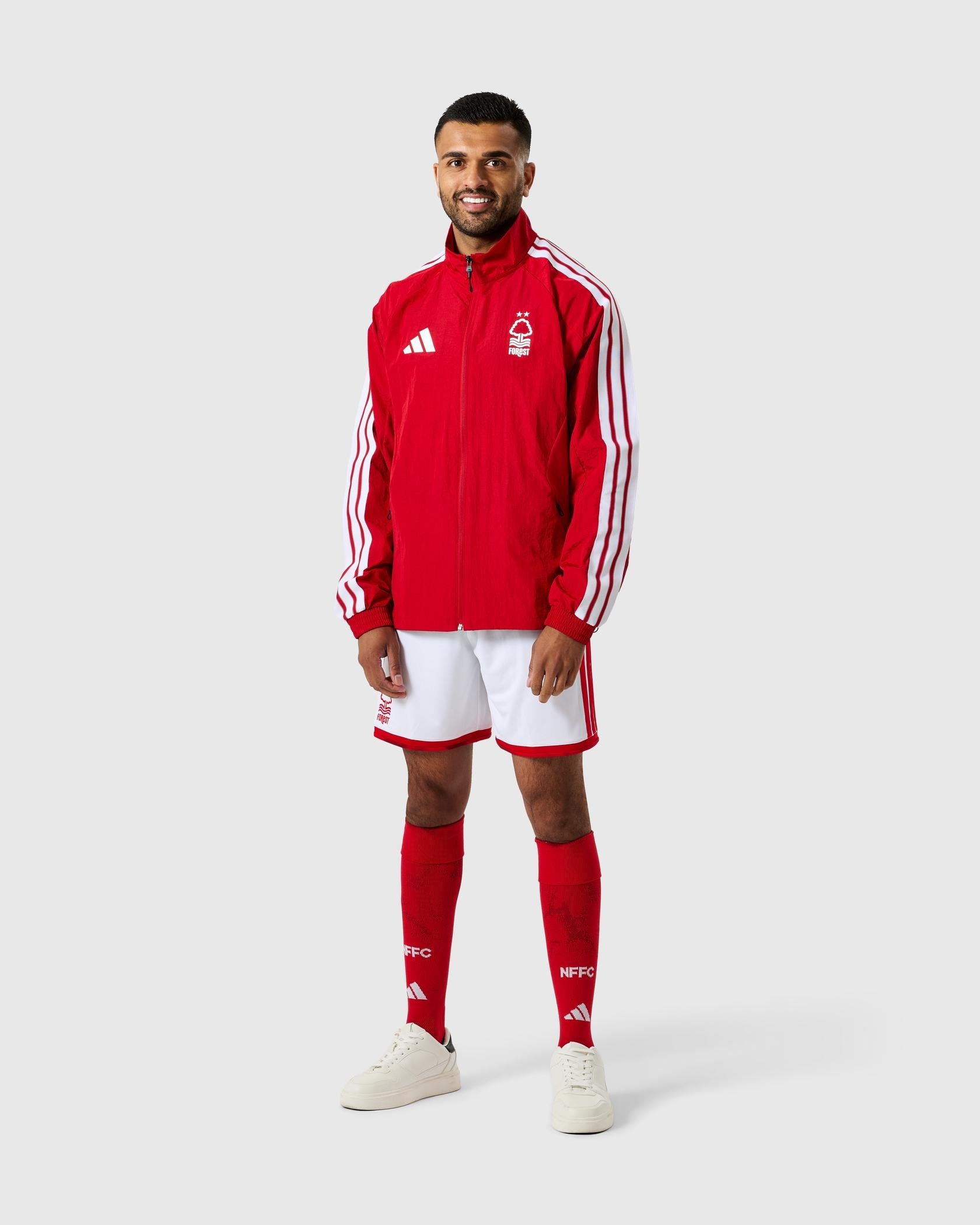 NFFC 26/27 Red Walk Out Jacket - Nottingham Forest FC