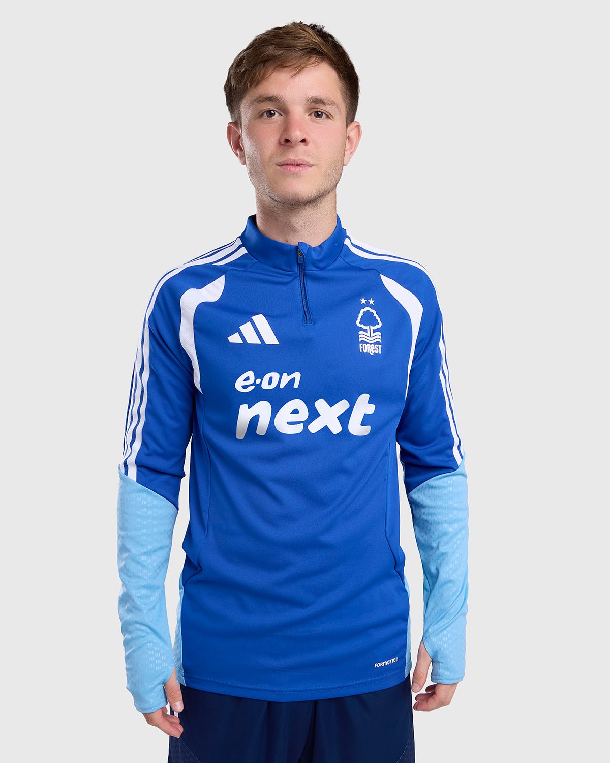 NFFC 26/27 Royal Blue Training 1/4 Zip Top - Nottingham Forest FC