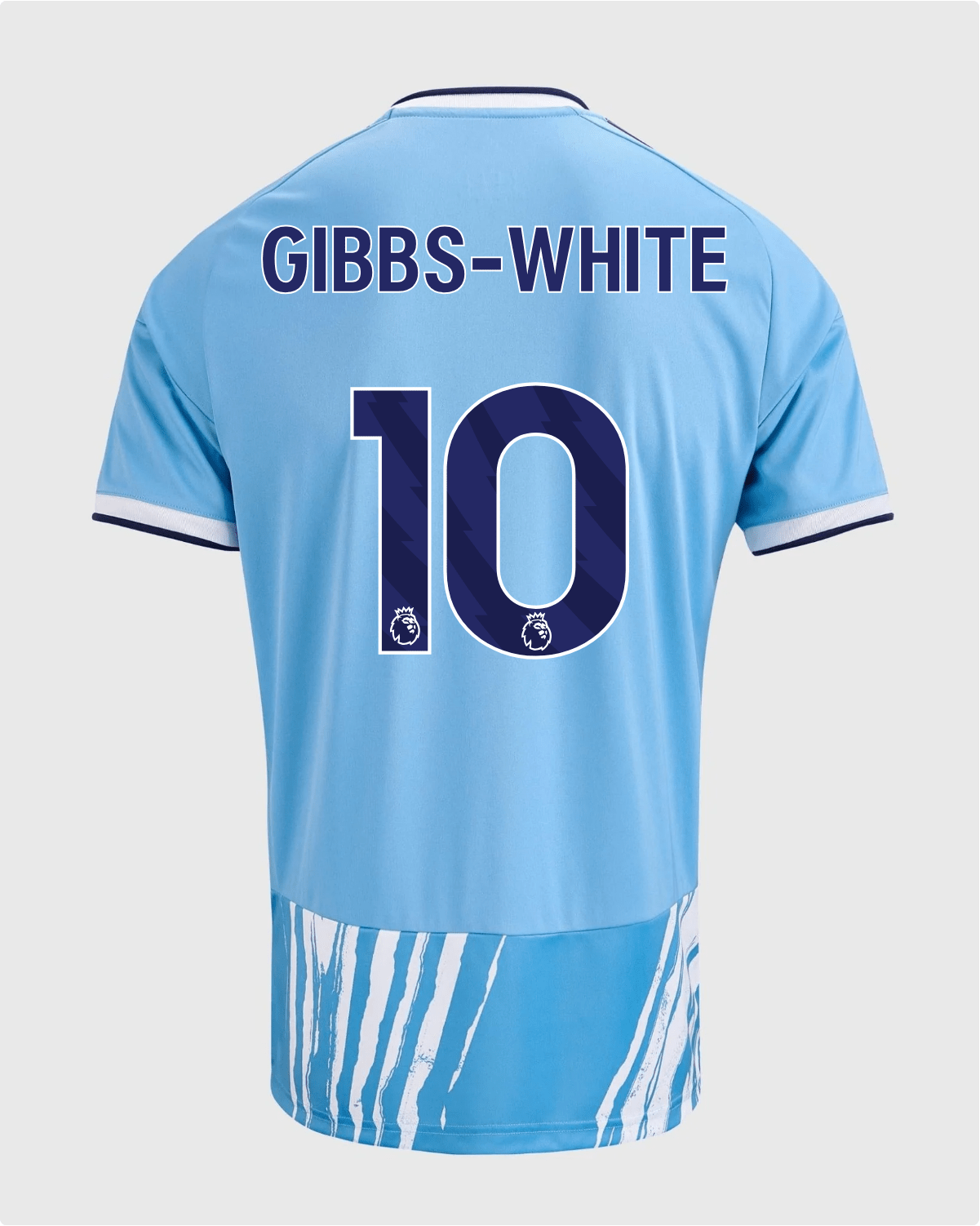 NFFC 26/27 Third Shirt with Gibbs-White 10 Premier League Printing