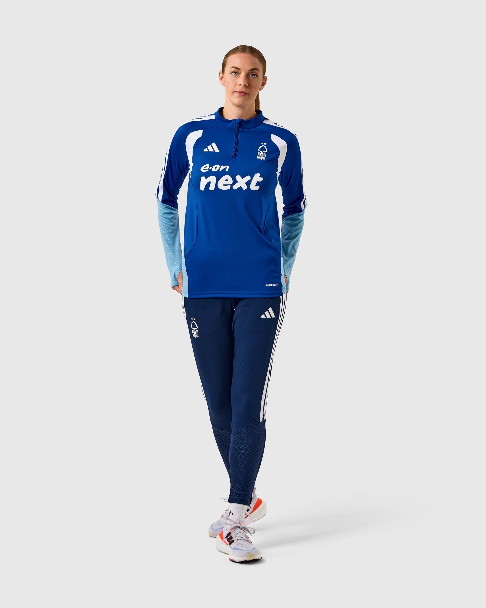 NFFC 26/27 Women's Royal Blue Training 1/4 Zip Top - Nottingham Forest FC