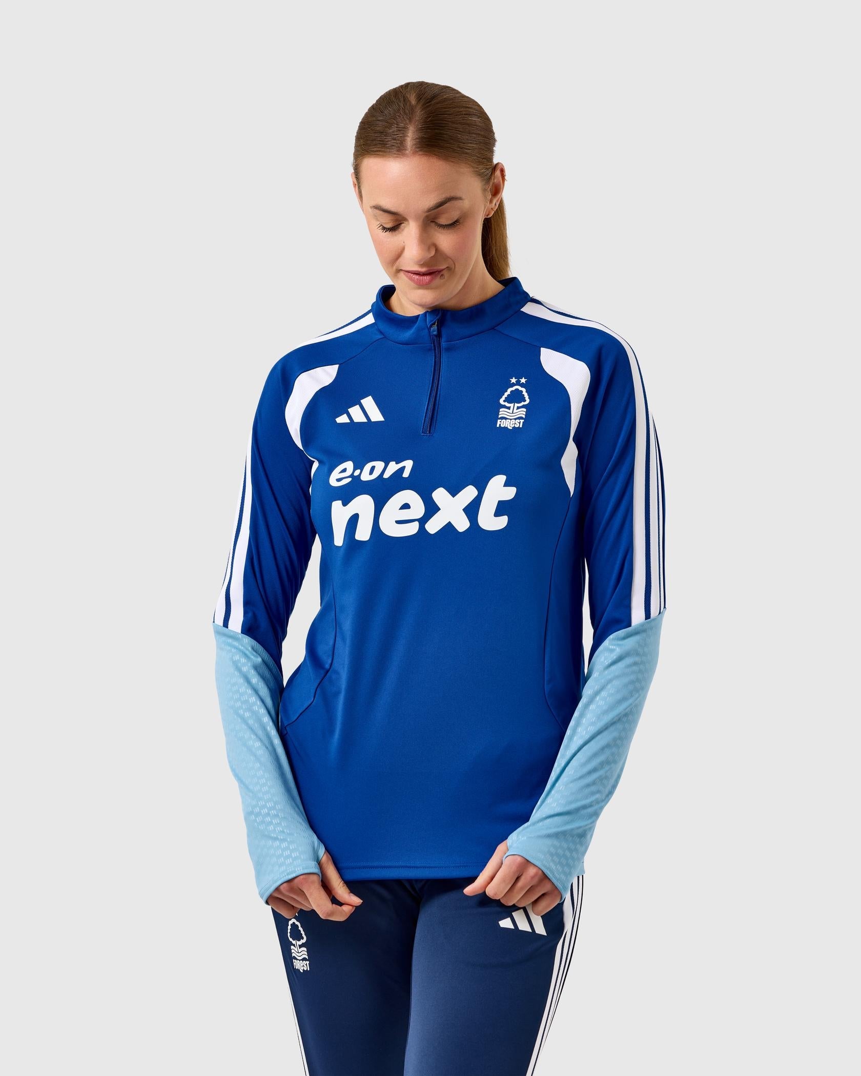 NFFC 26/27 Women's Royal Blue Training 1/4 Zip Top - Nottingham Forest FC