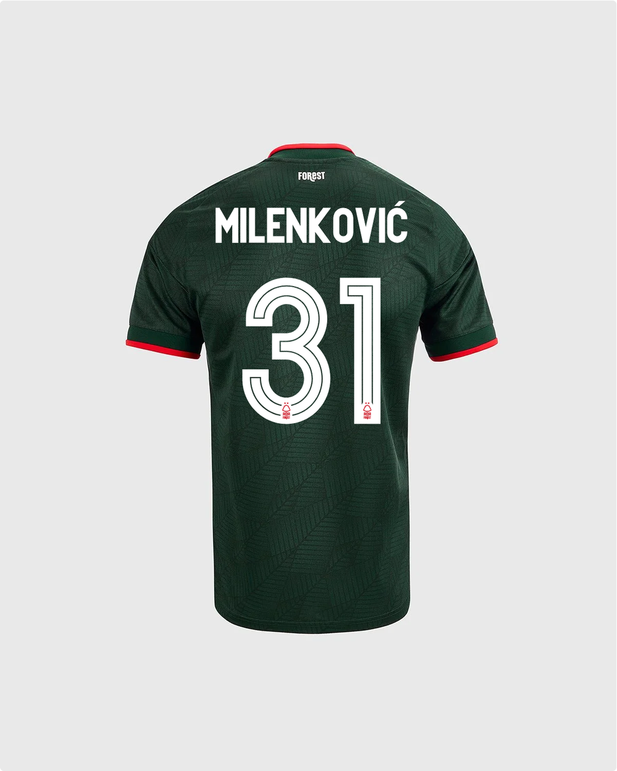 NFFC 26/27 Junior Away Shirt with Milenković 31 NFFC Printing