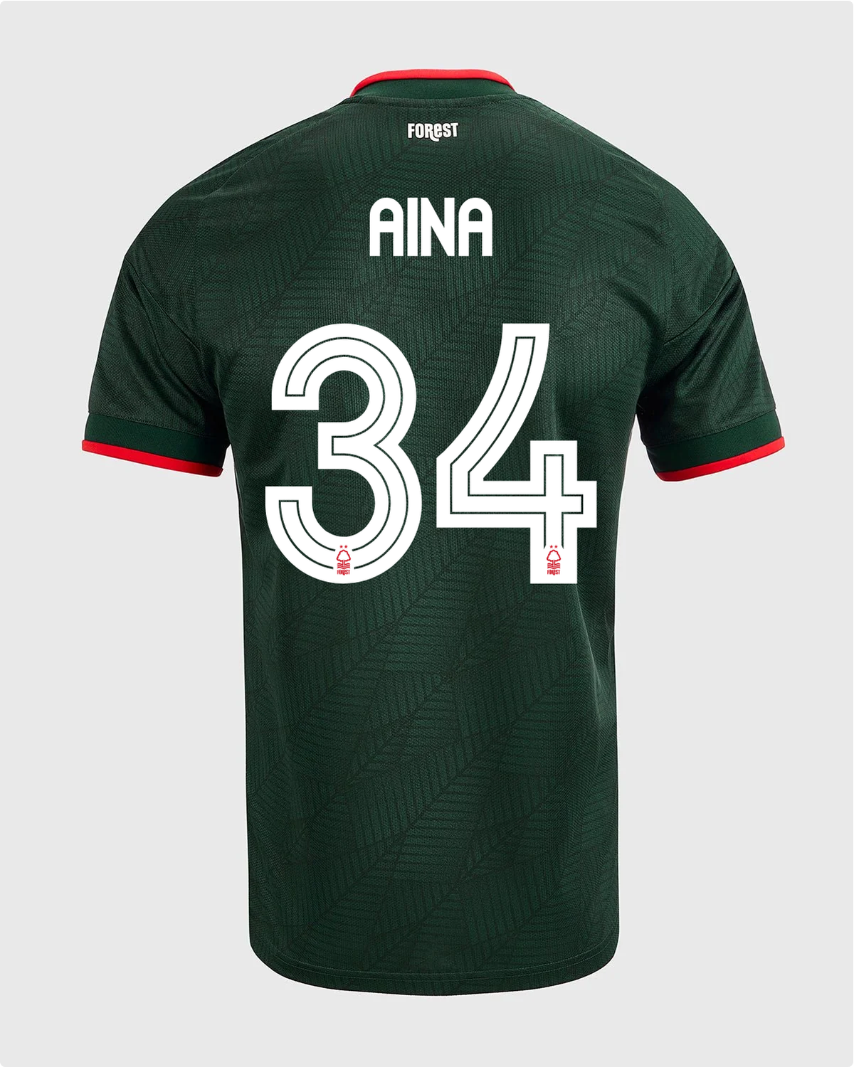 NFFC 26/27 Away Shirt with Aina 34 NFFC Printing