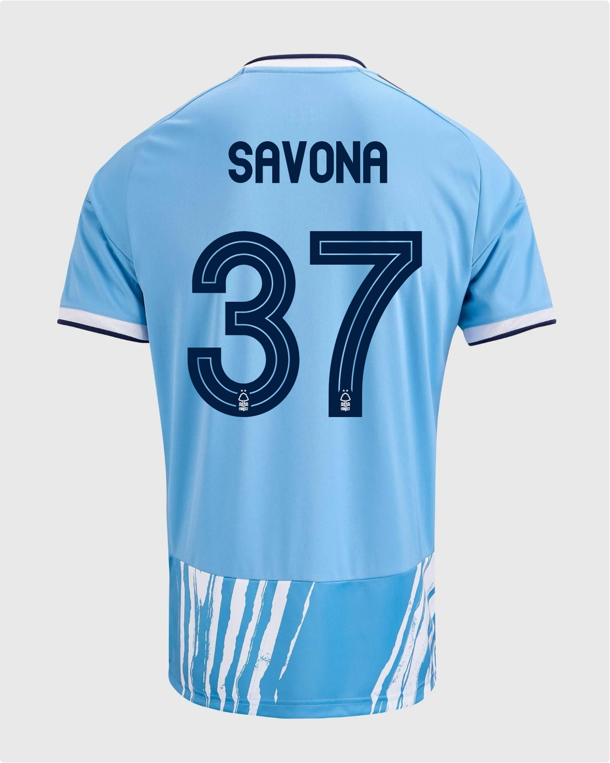 NFFC 26/27 Third Shirt with Savona 37 NFFC Printing
