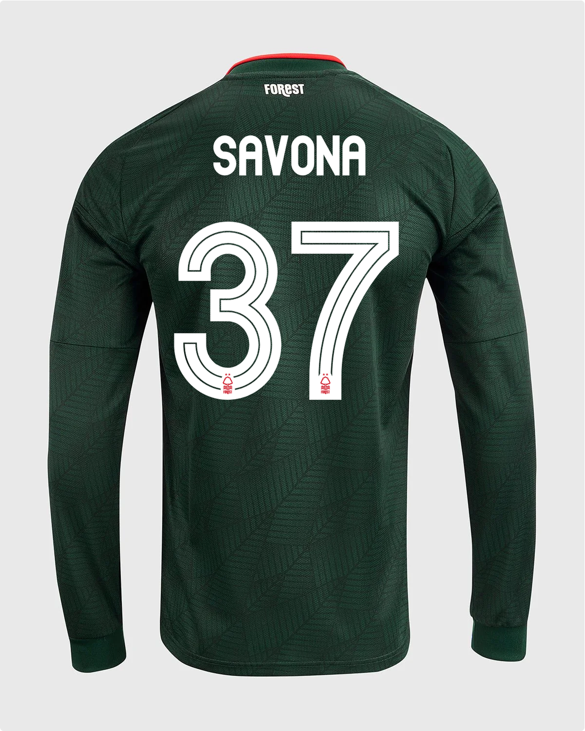 NFFC 26/27 Long Sleeve Away Shirt with Savona 37 NFFC Printing