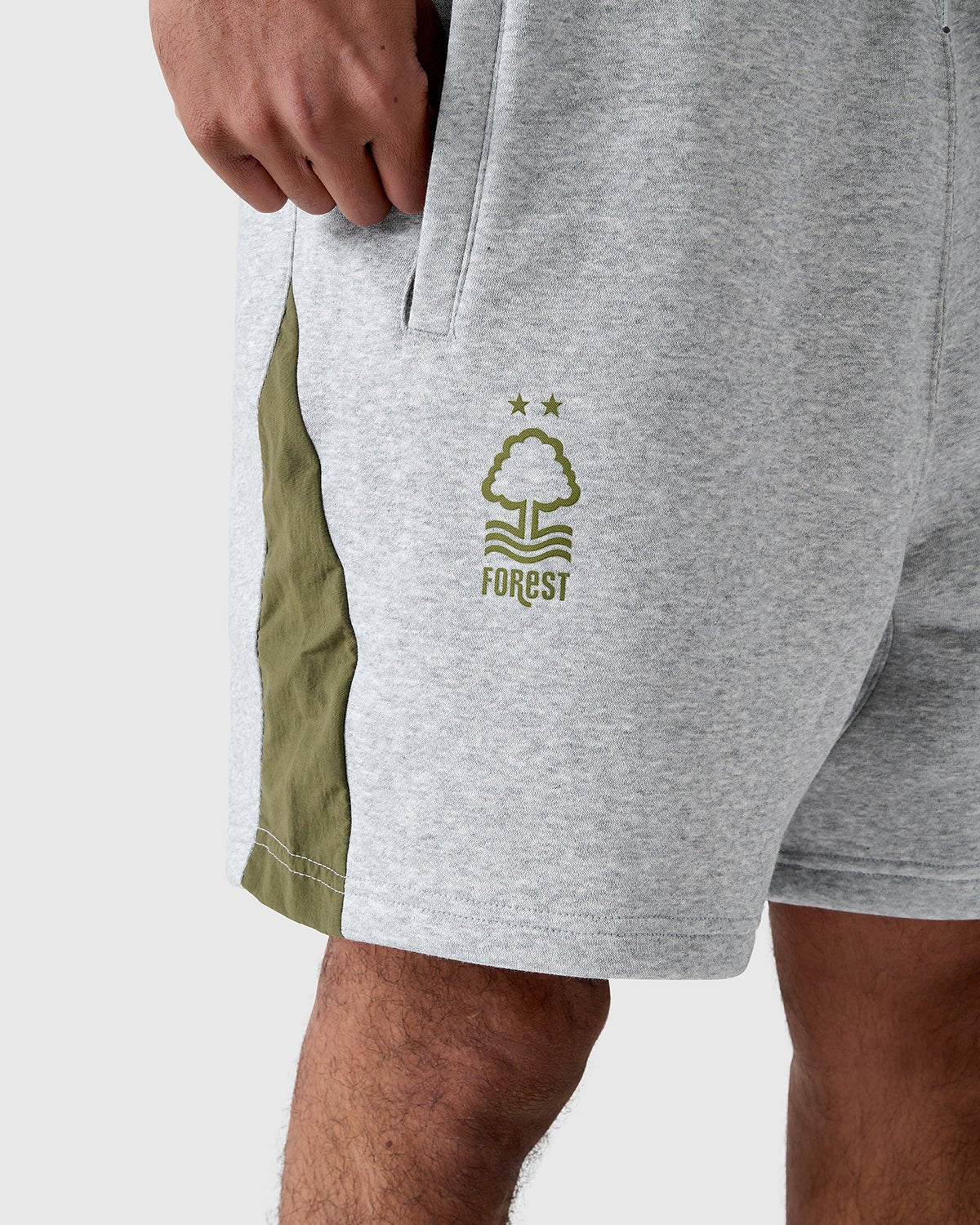NFFC Adidas Colour Block Shorts - Nottingham Forest FC