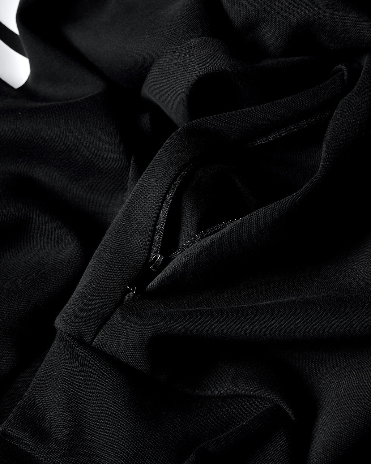 NFFC Adidas Future Icons 3 - Stripe Black Track Top - Nottingham Forest FC