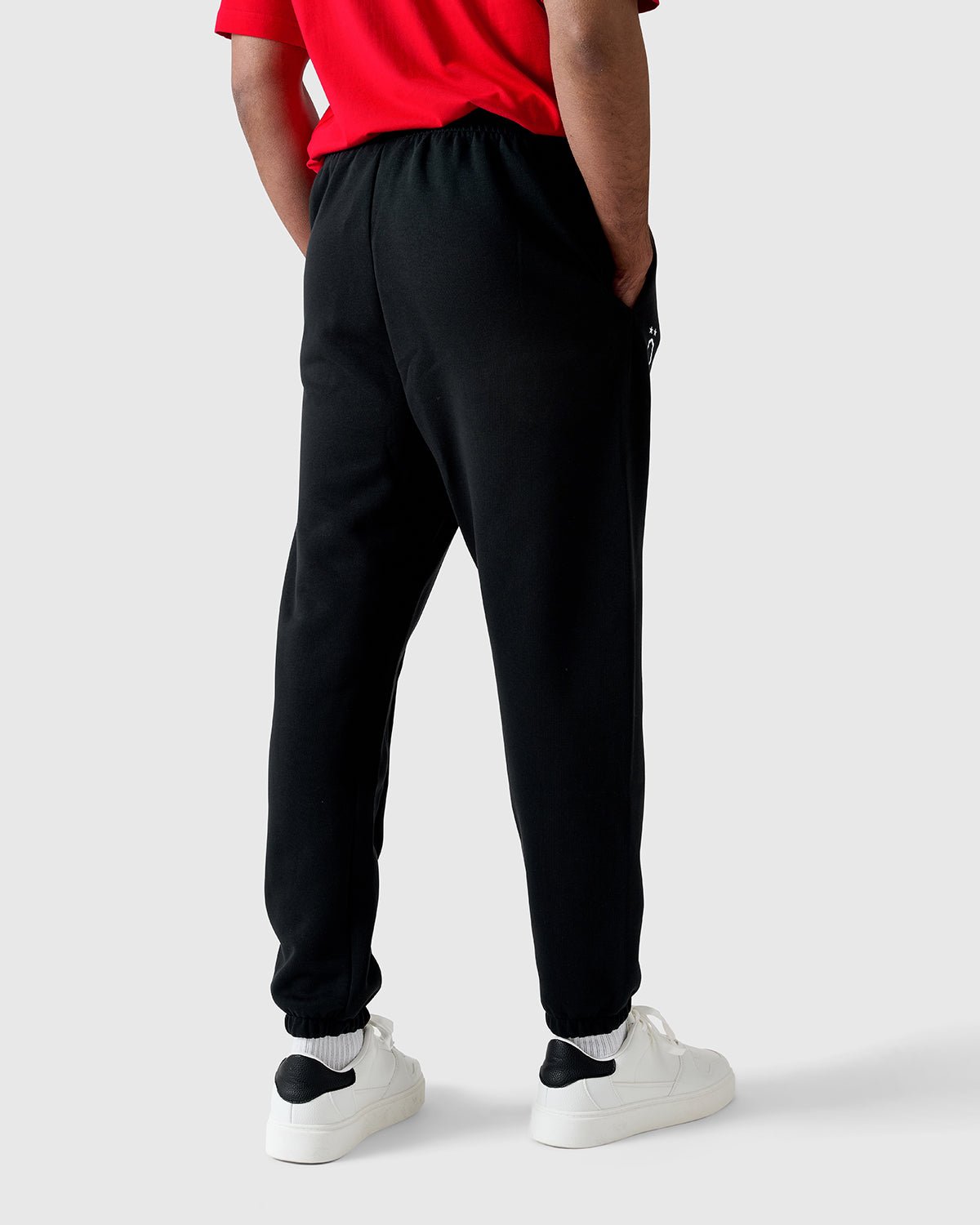 NFFC Adidas Future Icons Small Logo Black Pants - Nottingham Forest FC
