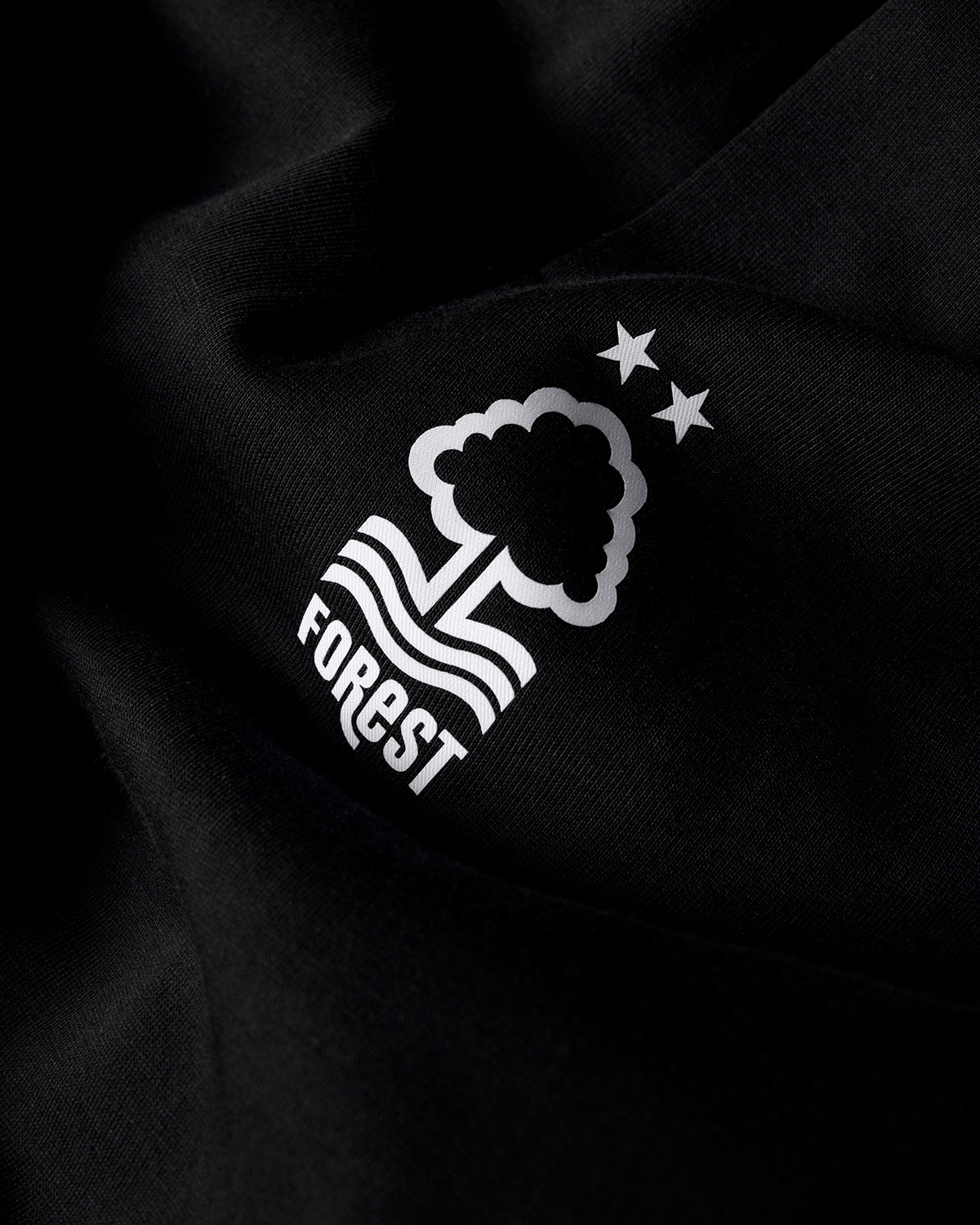 NFFC Adidas Future Icons Small Logo Black Pants - Nottingham Forest FC