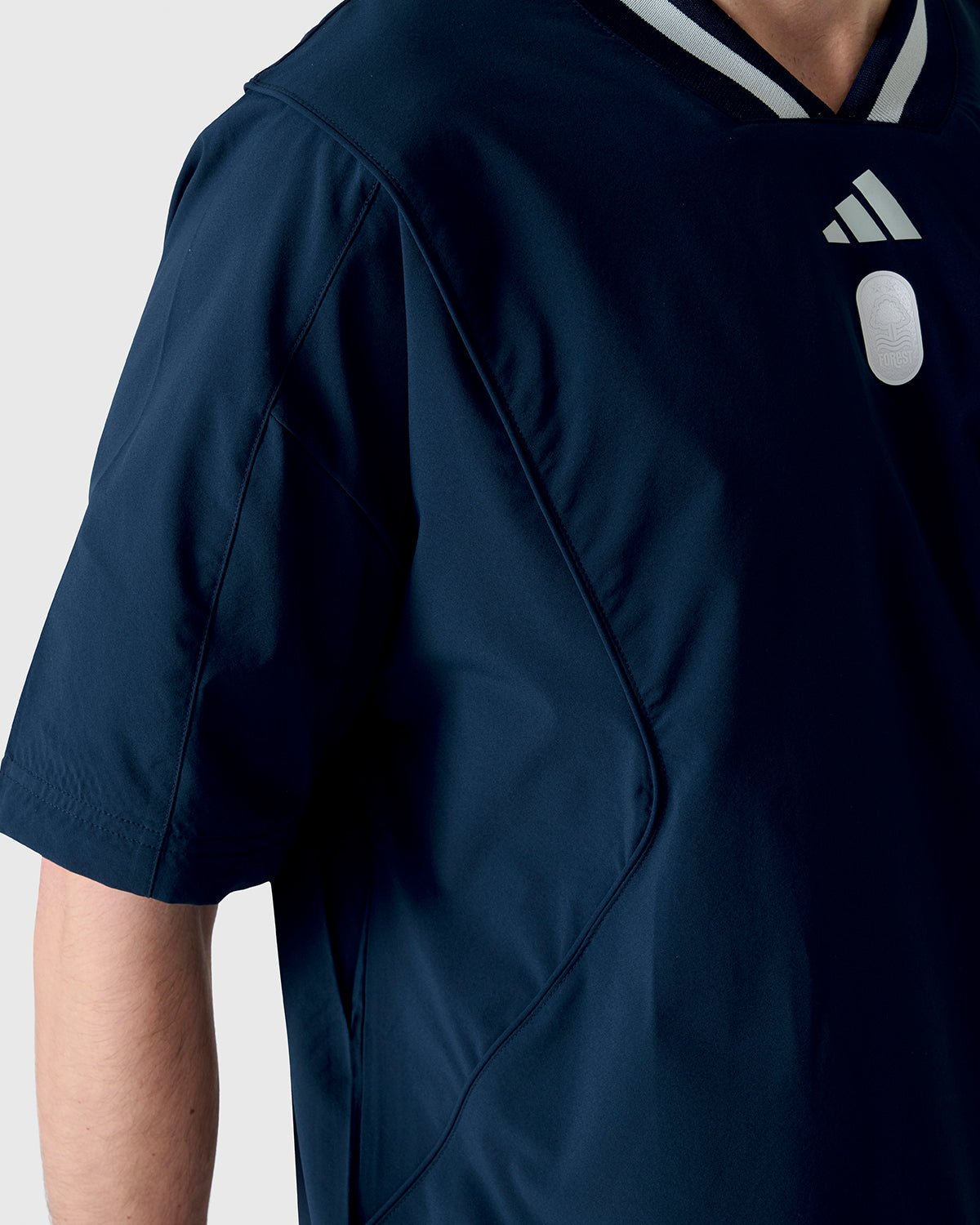 NFFC Adidas Golf Beyond Short Sleeve Layer Pullover - Nottingham Forest FC
