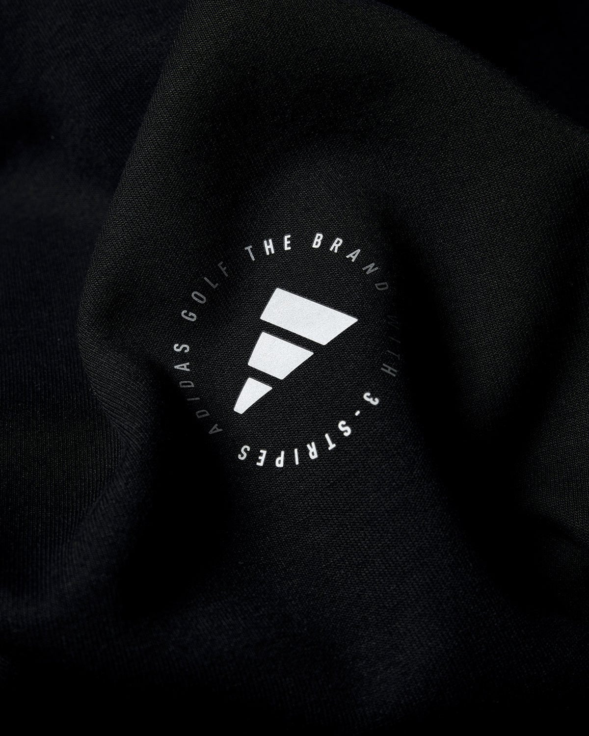 NFFC Adidas Golf Core Black Crewneck Sweatshirt - Nottingham Forest FC