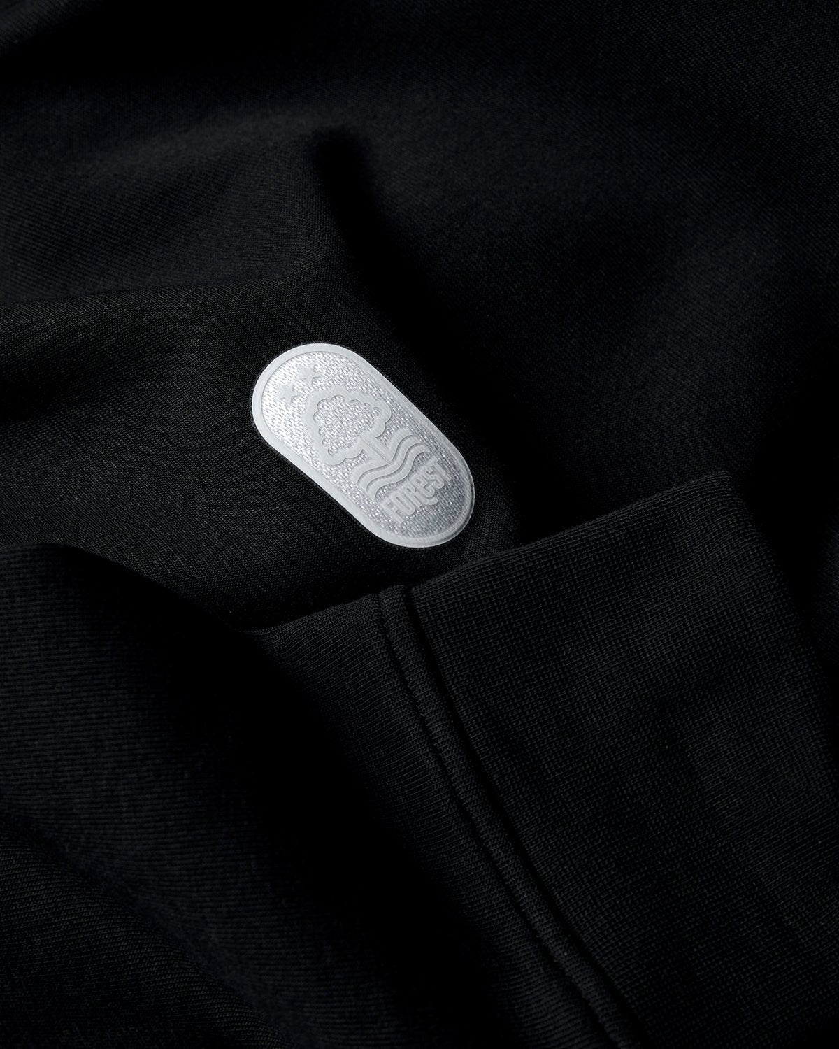 NFFC Adidas Golf Core Black Crewneck Sweatshirt - Nottingham Forest FC
