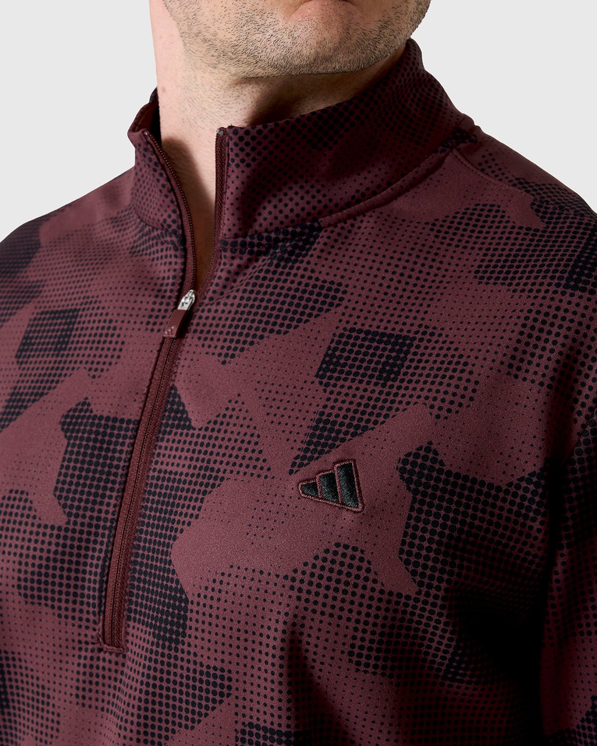 NFFC Adidas Golf Go - To Print 1/4 Zip Top - Nottingham Forest FC