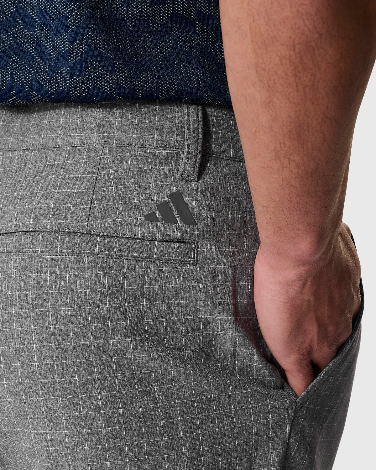 NFFC Adidas Golf Ultimate365 Grey Shorts - Nottingham Forest FC