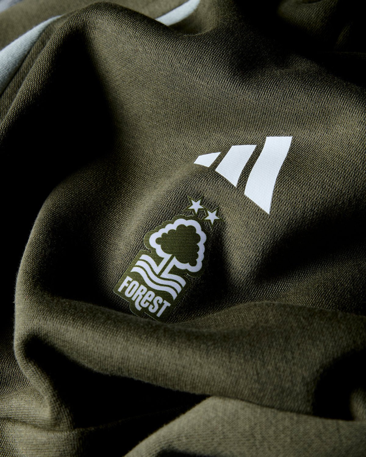 NFFC Adidas Junior Colour Block Hoodie - Nottingham Forest FC