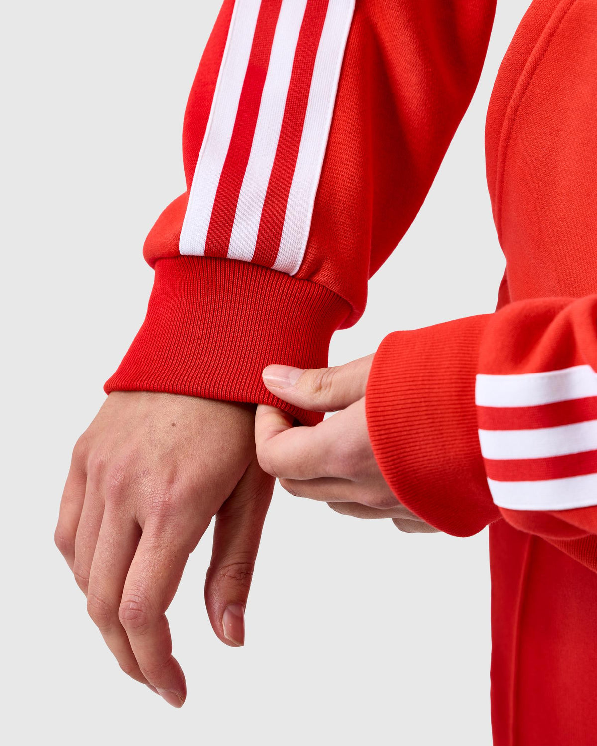 NFFC adidas Originals Red Hoodie - Nottingham Forest FC