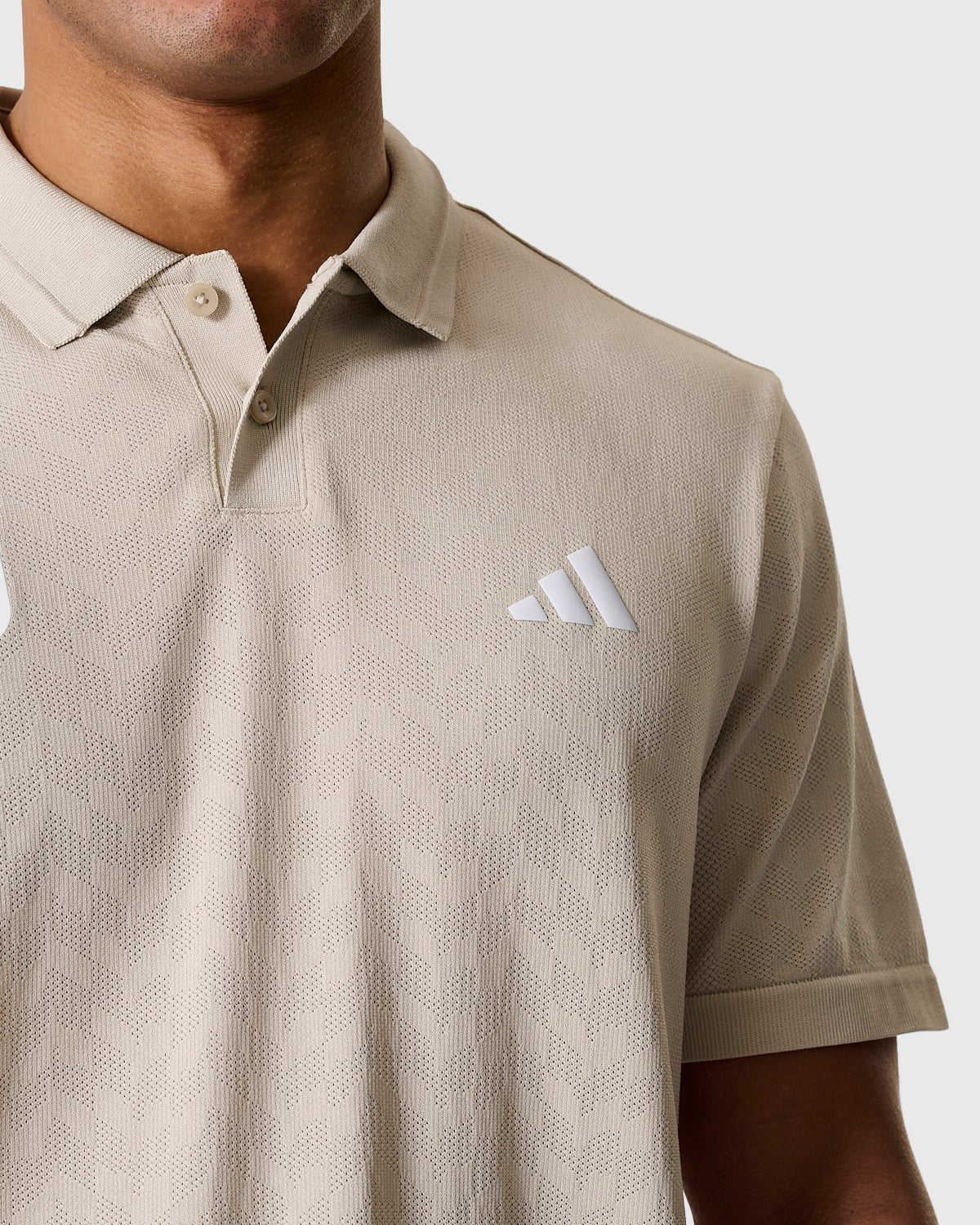 NFFC Adidas Ultimate365 White Seamless Polo - Nottingham Forest FC