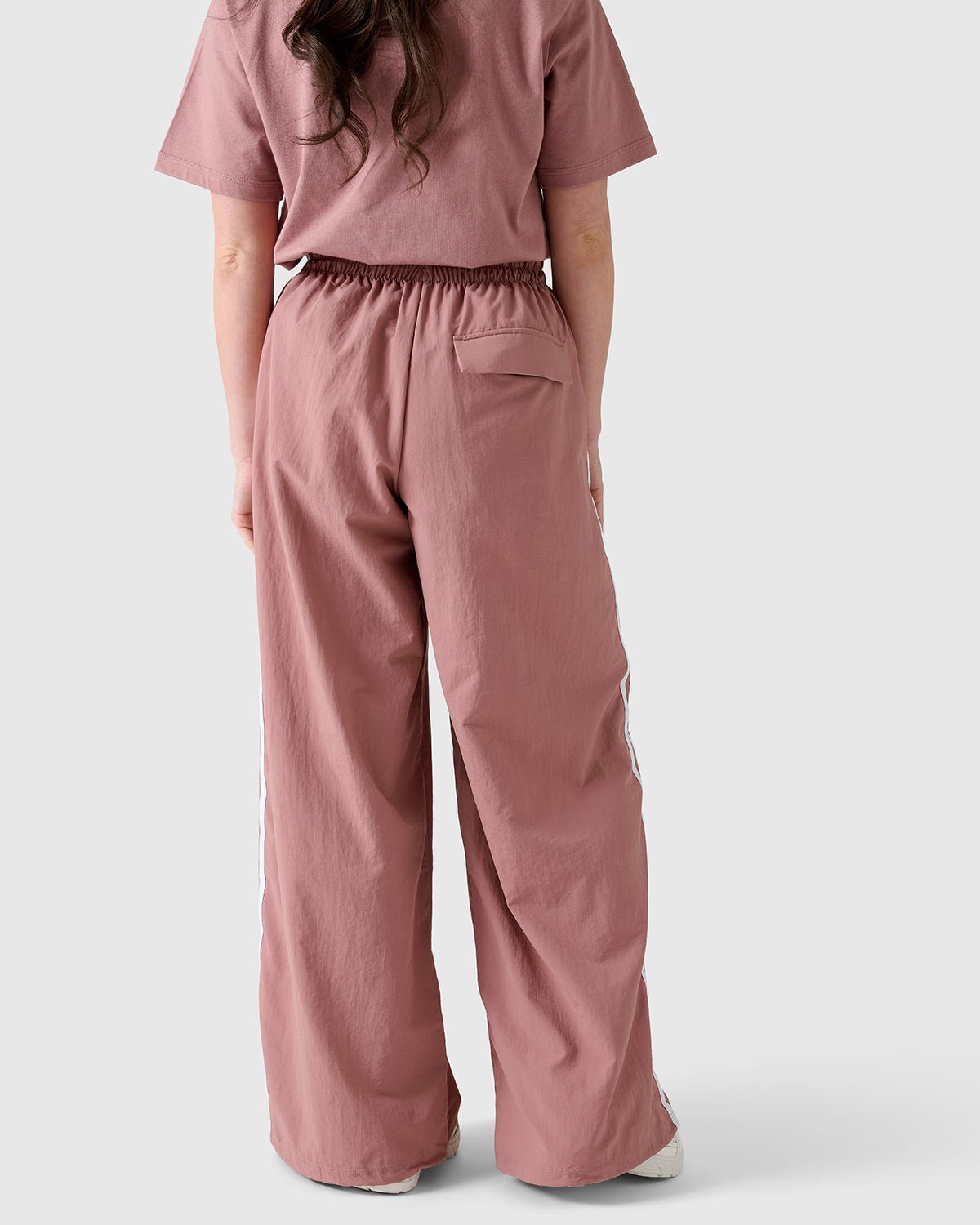 NFFC Adidas Women's 3 - Stripe Pink Woven Pants - Nottingham Forest FC
