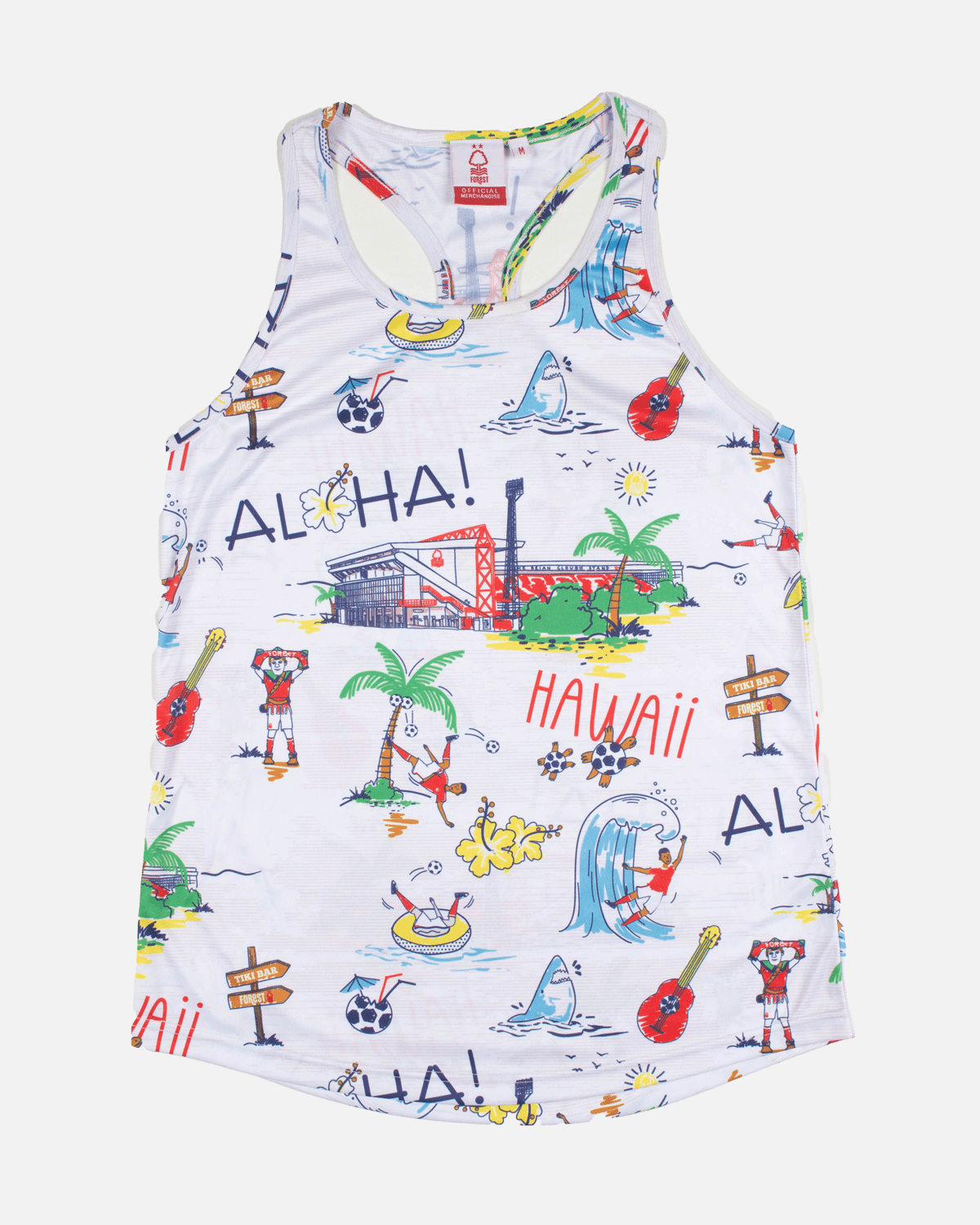 NFFC Aloha Hawaiian Vest - Nottingham Forest FC