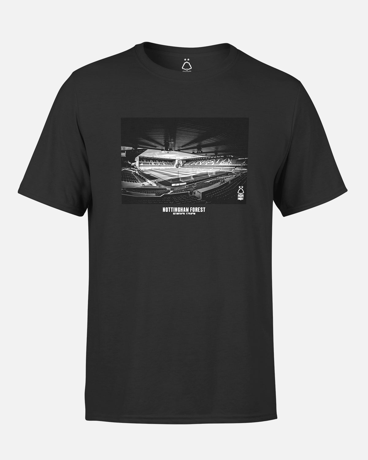 NFFC Black City Ground Photo Print T - Shirt - Nottingham Forest FC