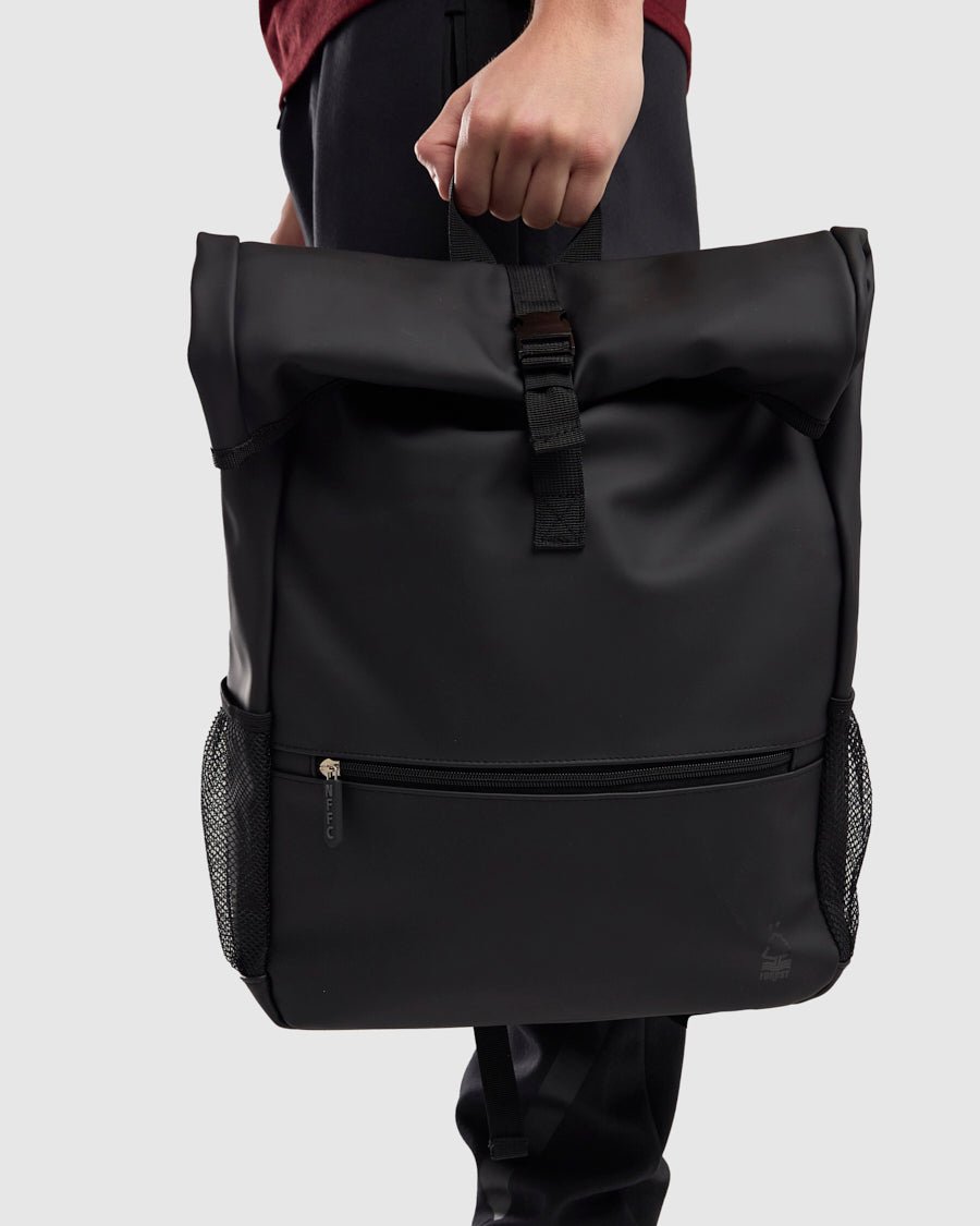 NFFC Black Lifestyle Roll Top Bag - Nottingham Forest FC