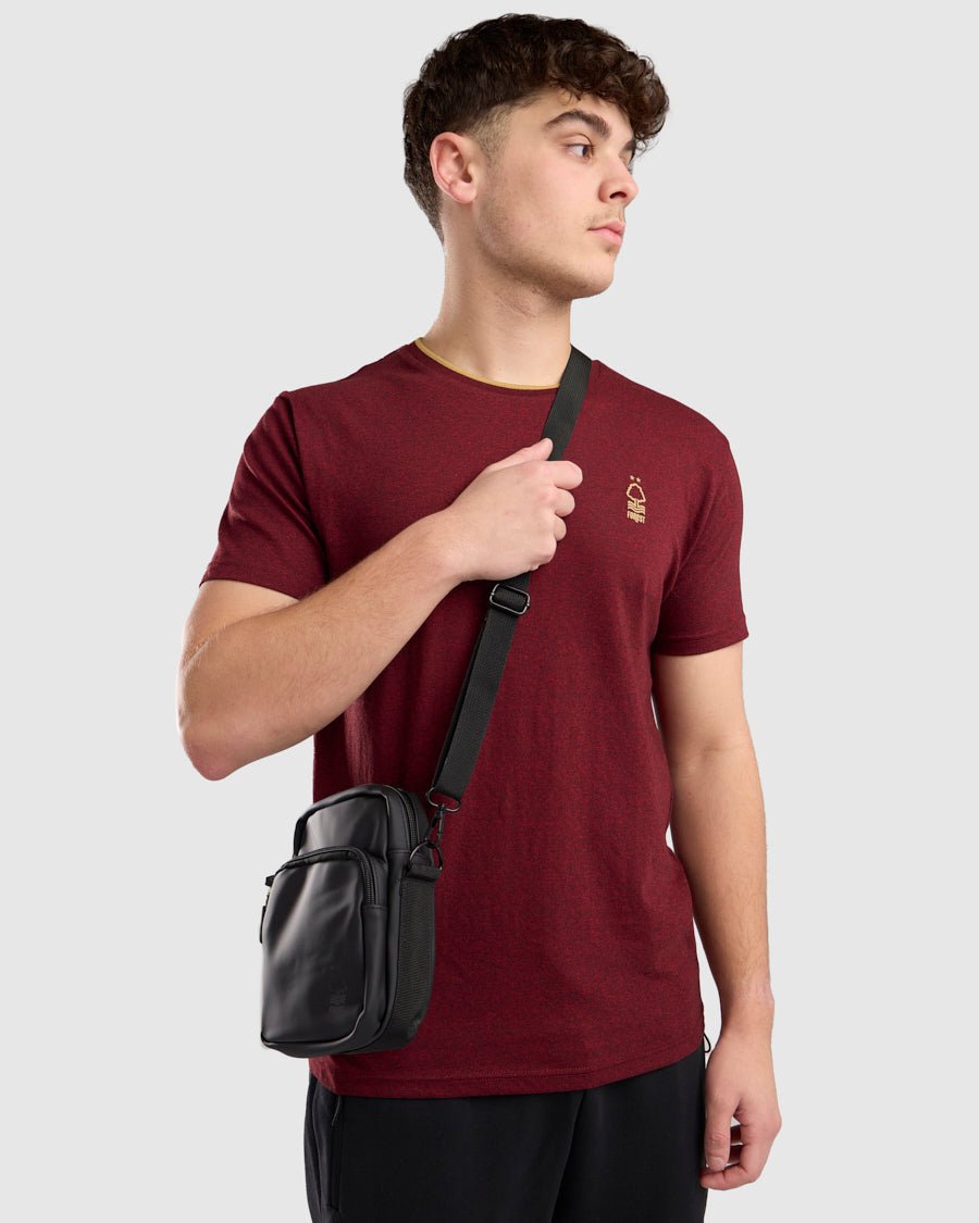 NFFC Black Lifestyle Shoulder Bag - Nottingham Forest FC
