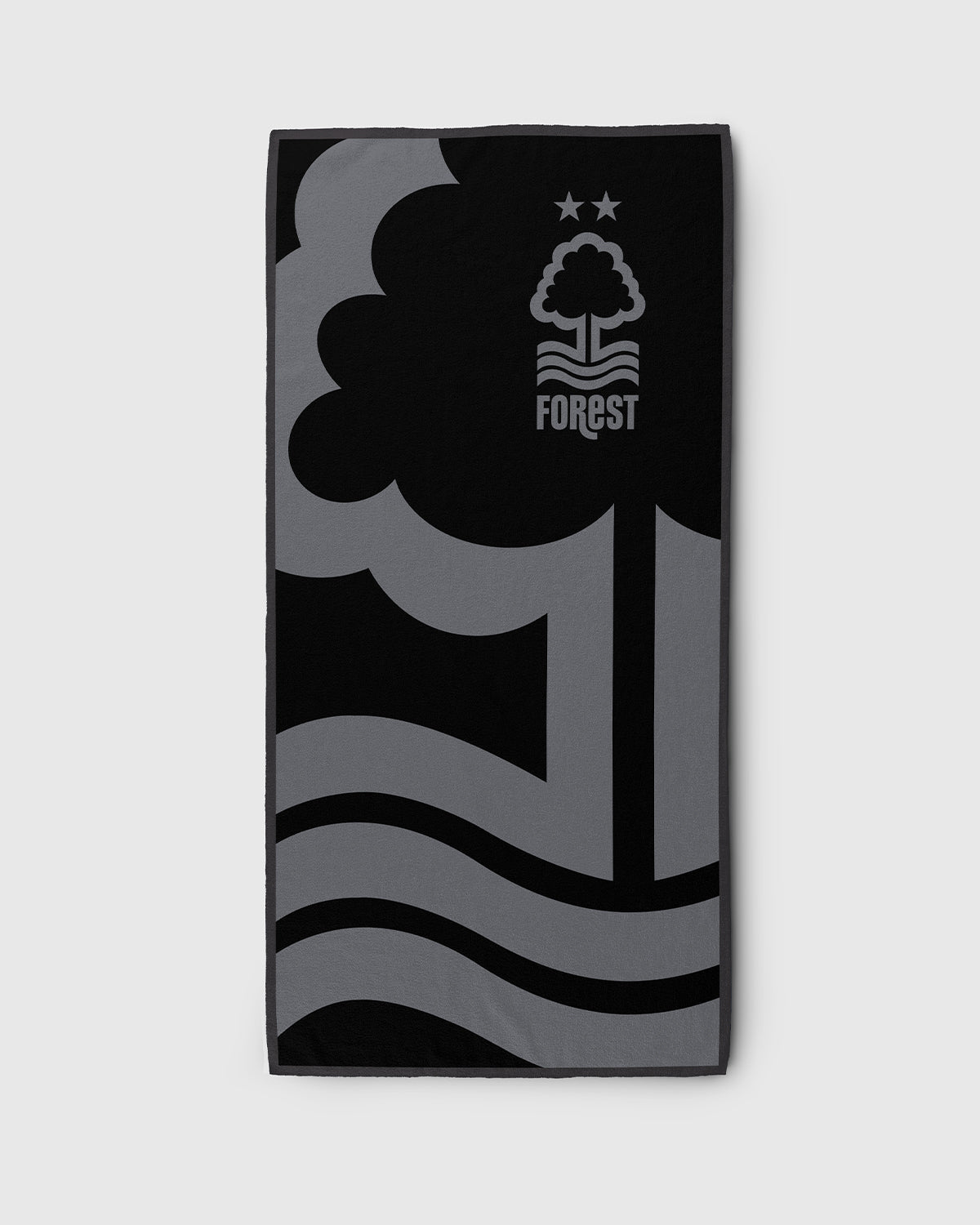 NFFC Black Refresher Towel - Nottingham Forest FC