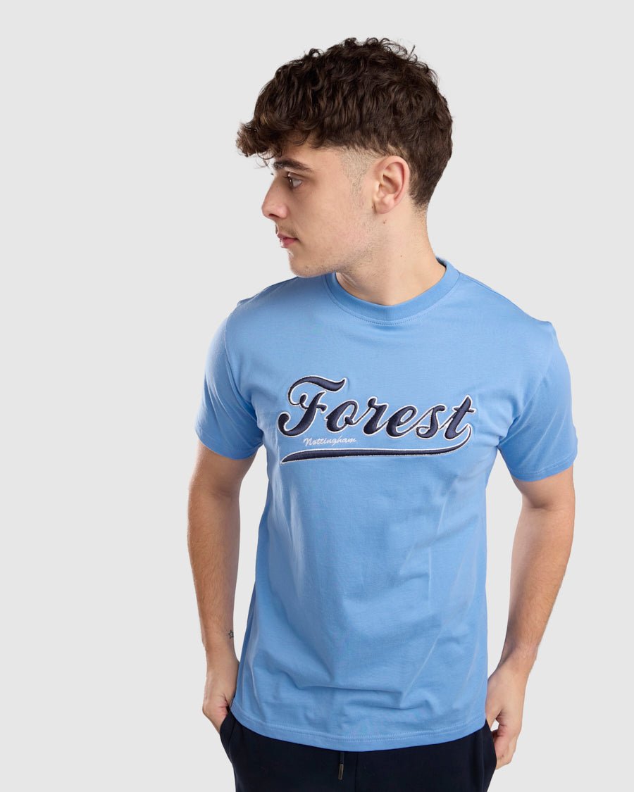 NFFC Blue Collegiate Forest T-Shirt - Nottingham Forest FC