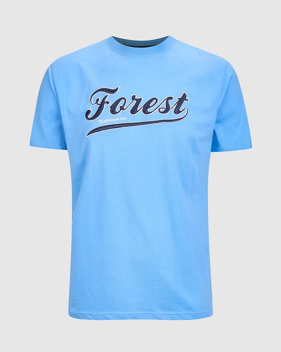 NFFC Blue Collegiate Forest T-Shirt - Nottingham Forest FC