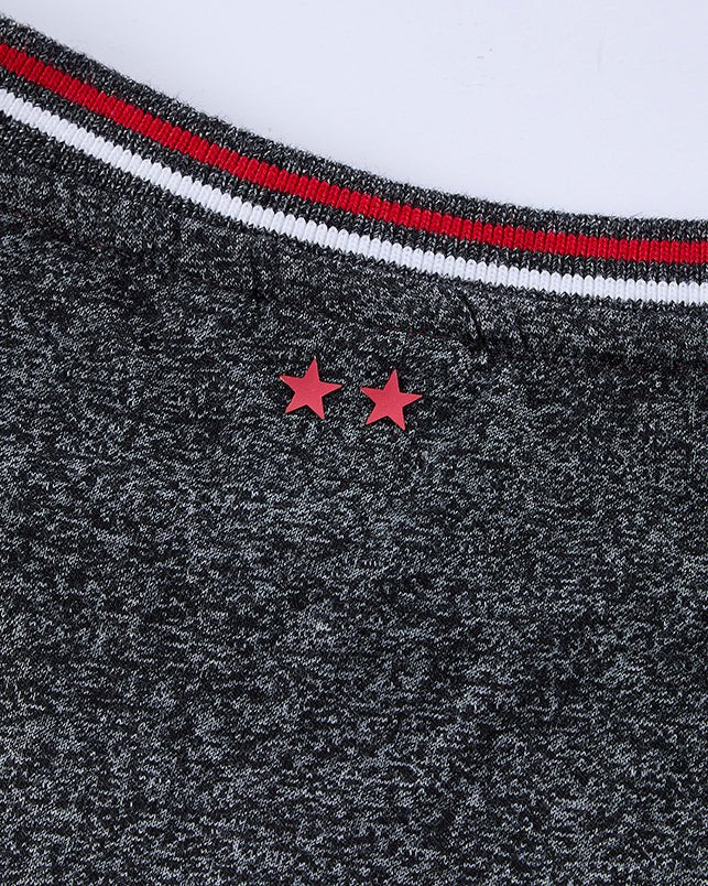 NFFC Bubble Knit Panel T-Shirt - Nottingham Forest FC