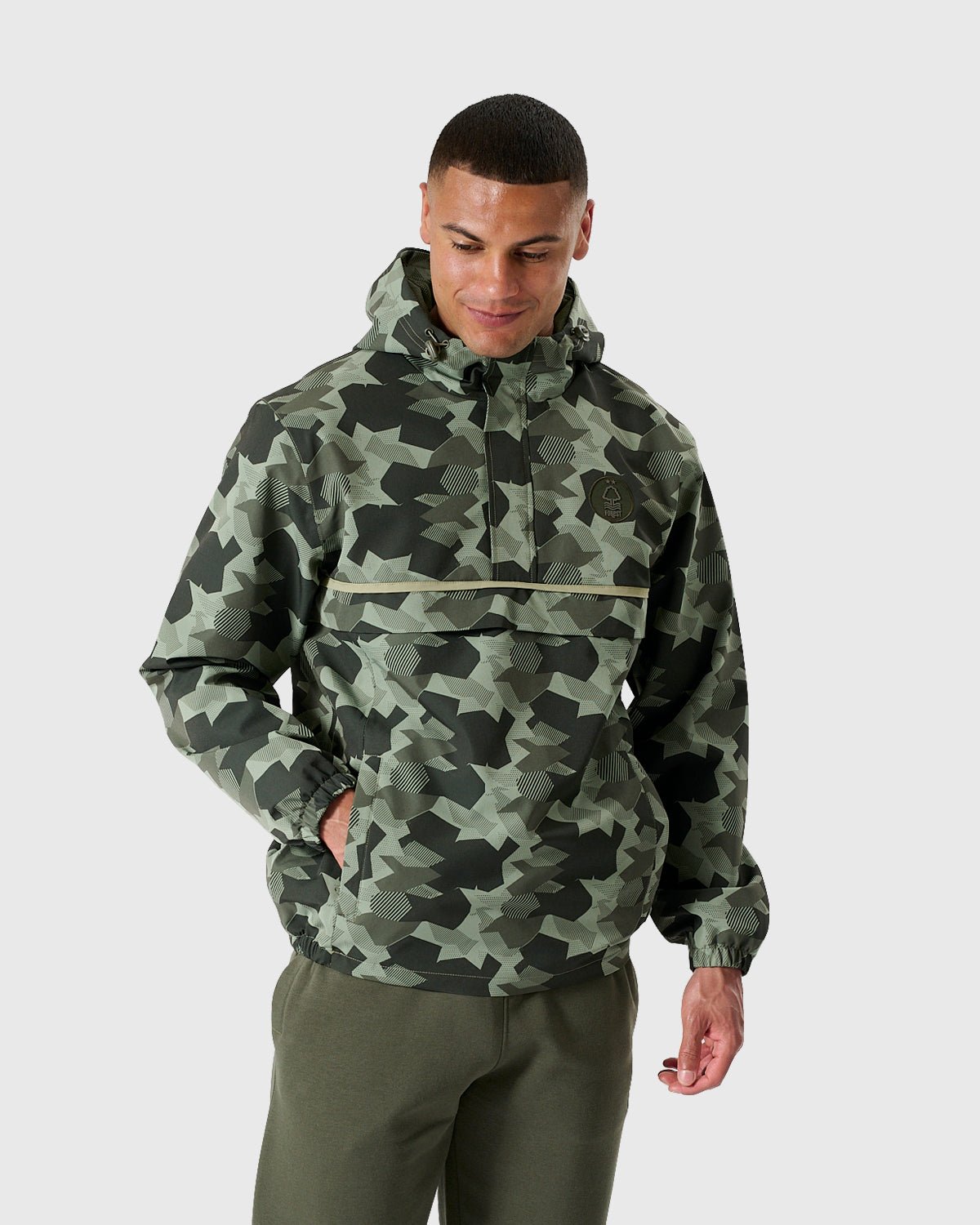 NFFC Camo All Over Print Windbreaker - Nottingham Forest FC