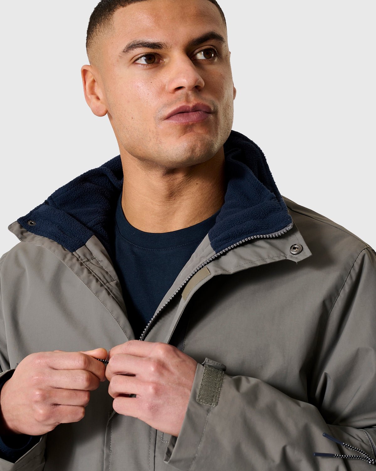 NFFC Charcoal Colwick 3 in 1 Coat - Nottingham Forest FC