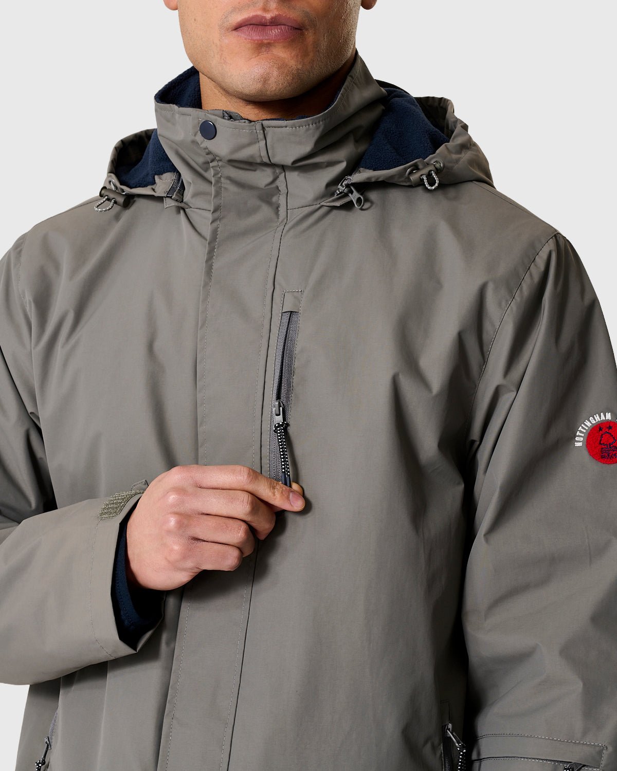 NFFC Charcoal Colwick 3 in 1 Coat - Nottingham Forest FC