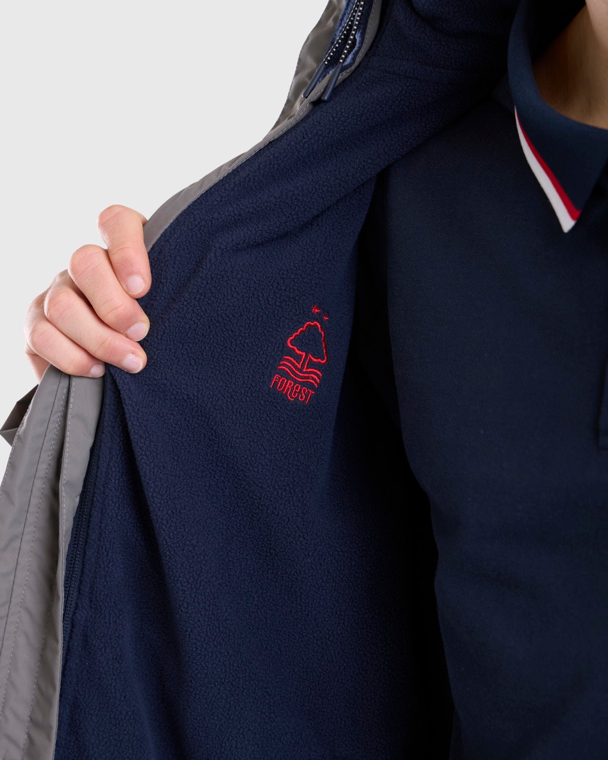 NFFC Charcoal Colwick 3 in 1 Coat - Nottingham Forest FC