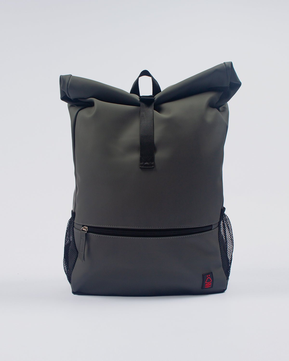 NFFC Charcoal Lifestyle Roll Top Backpack - Nottingham Forest FC