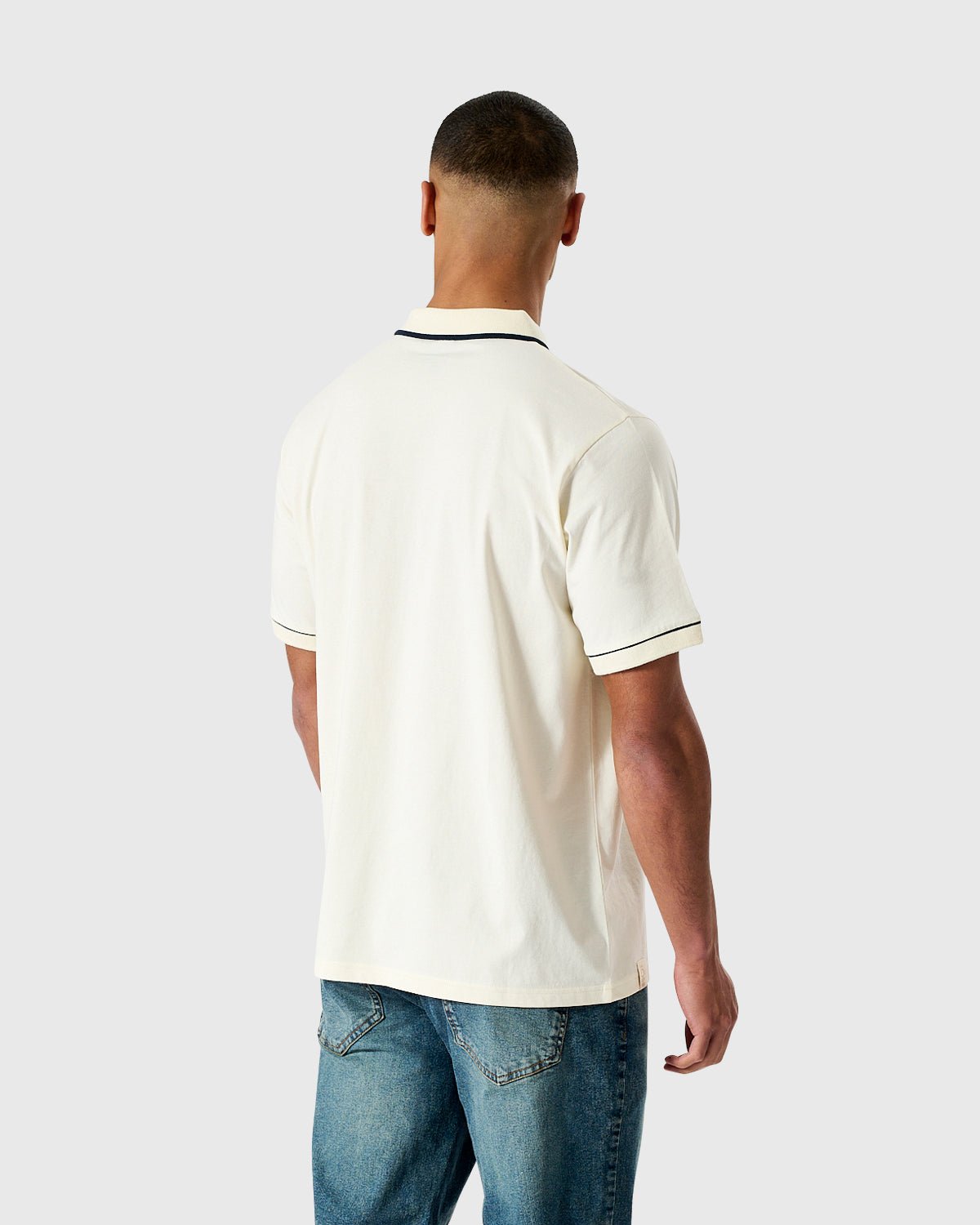 NFFC Embroidery Bone Polo - Nottingham Forest FC