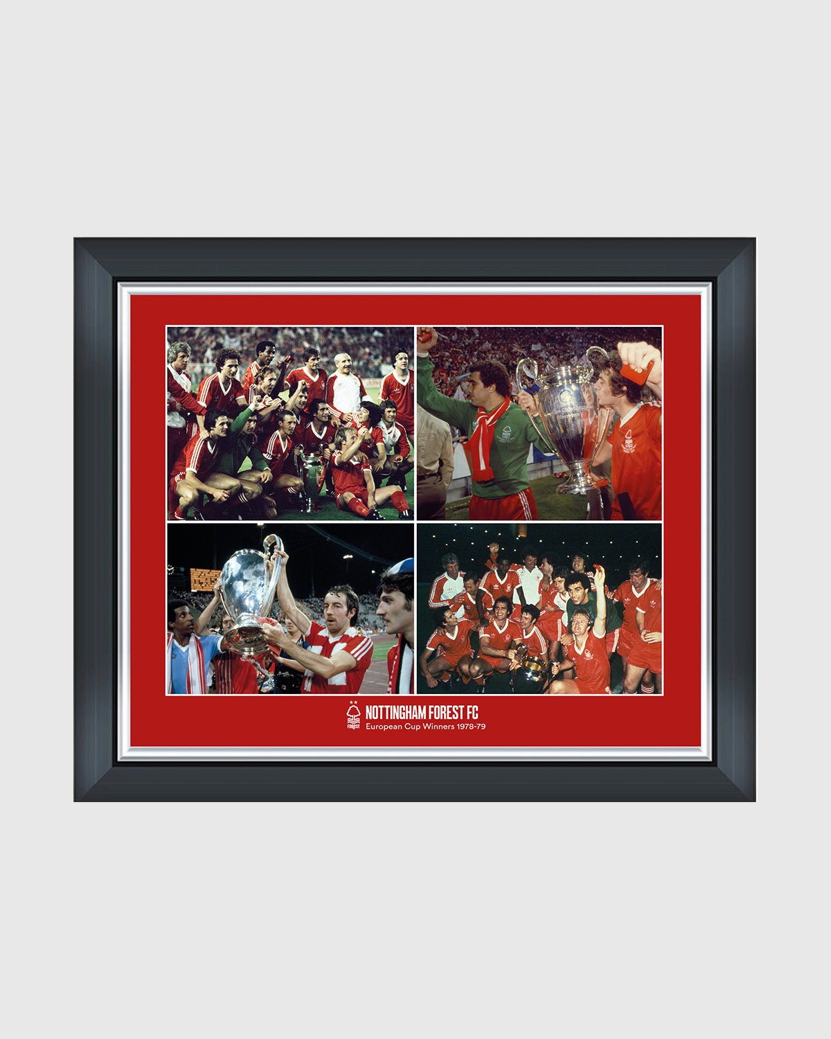 NFFC European Cup Winners 1978–79 Print Framed - 20 x 16 - Nottingham Forest FC