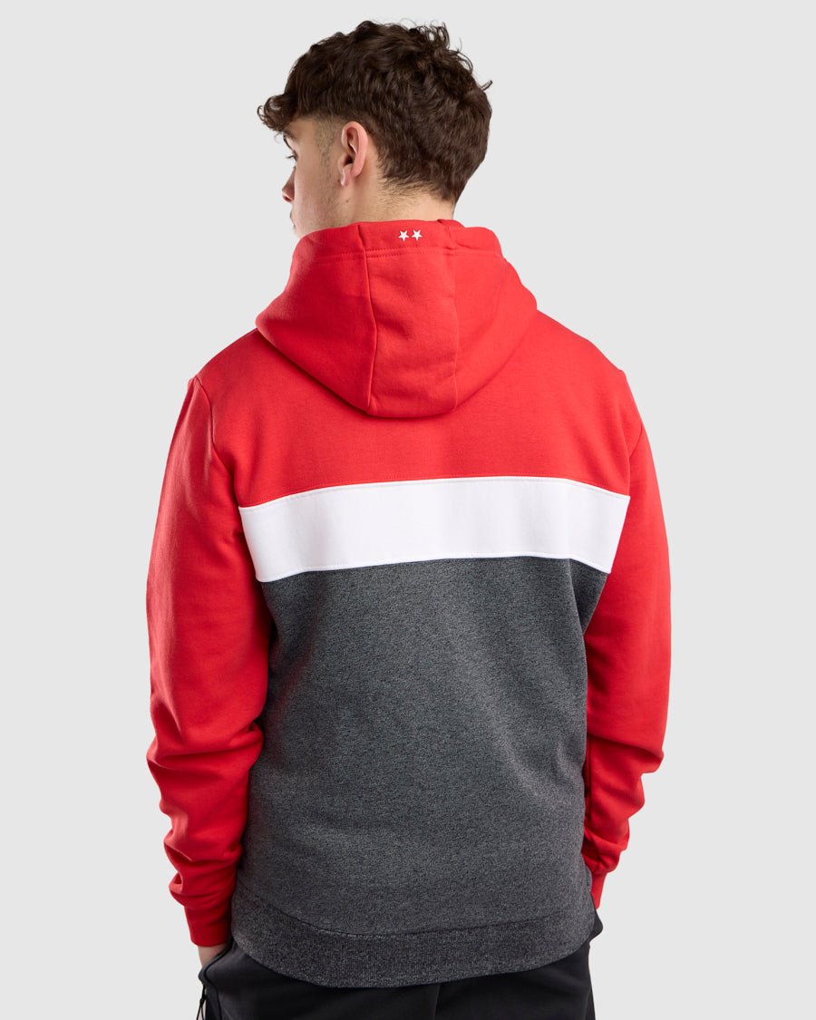 NFFC Full Zip Panel Hoodie - Nottingham Forest FC