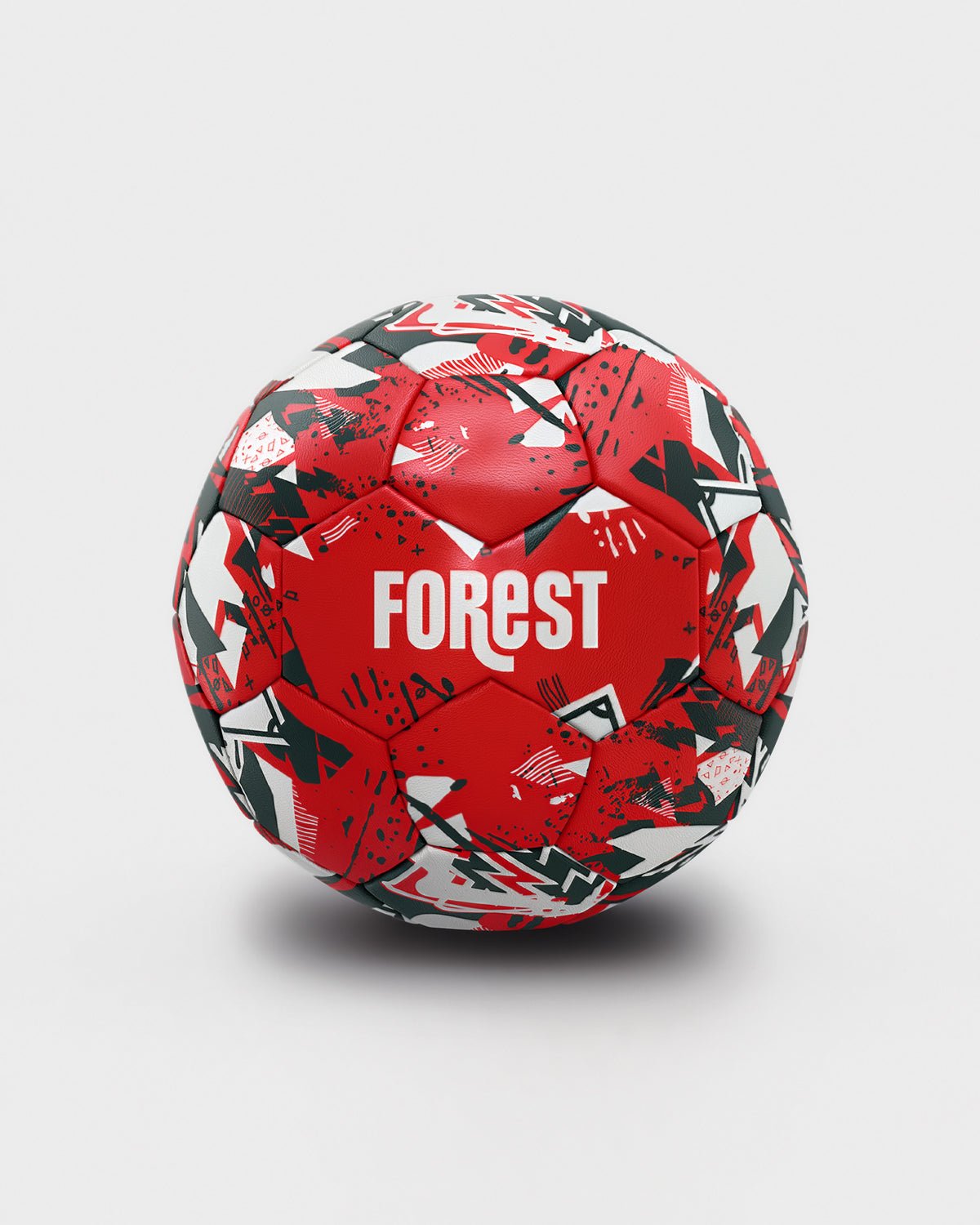 NFFC Geometric Football - Size 5 - Nottingham Forest FC