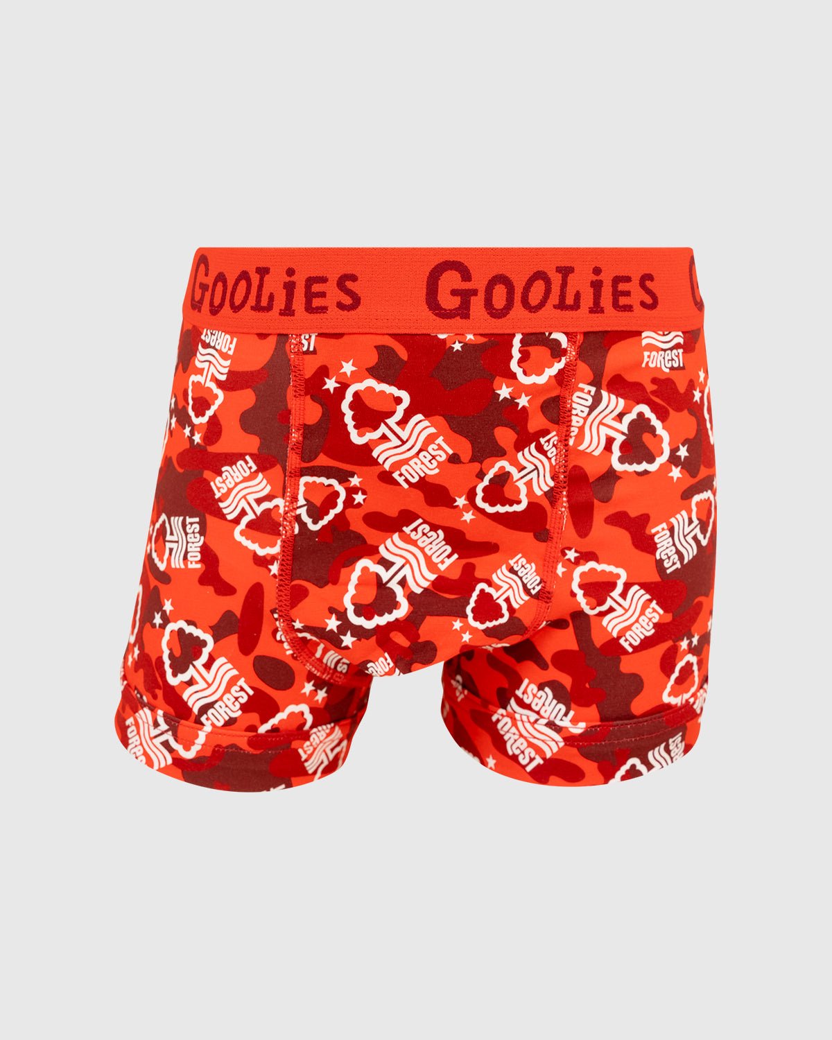 NFFC Goolies Junior Red Camo Boxer Shorts - Nottingham Forest FC