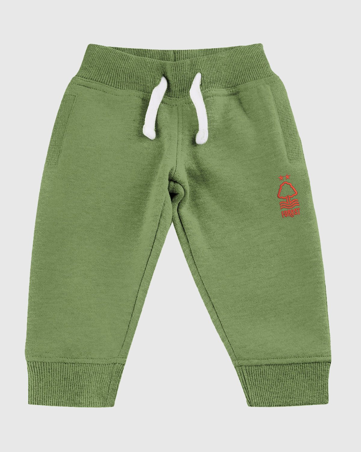 NFFC Infant Khaki Essential Crest Joggers - Nottingham Forest FC