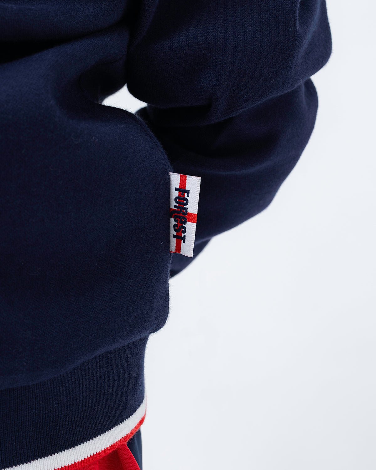 NFFC Junior Navy Club & Country Bomber Jacket - Nottingham Forest FC