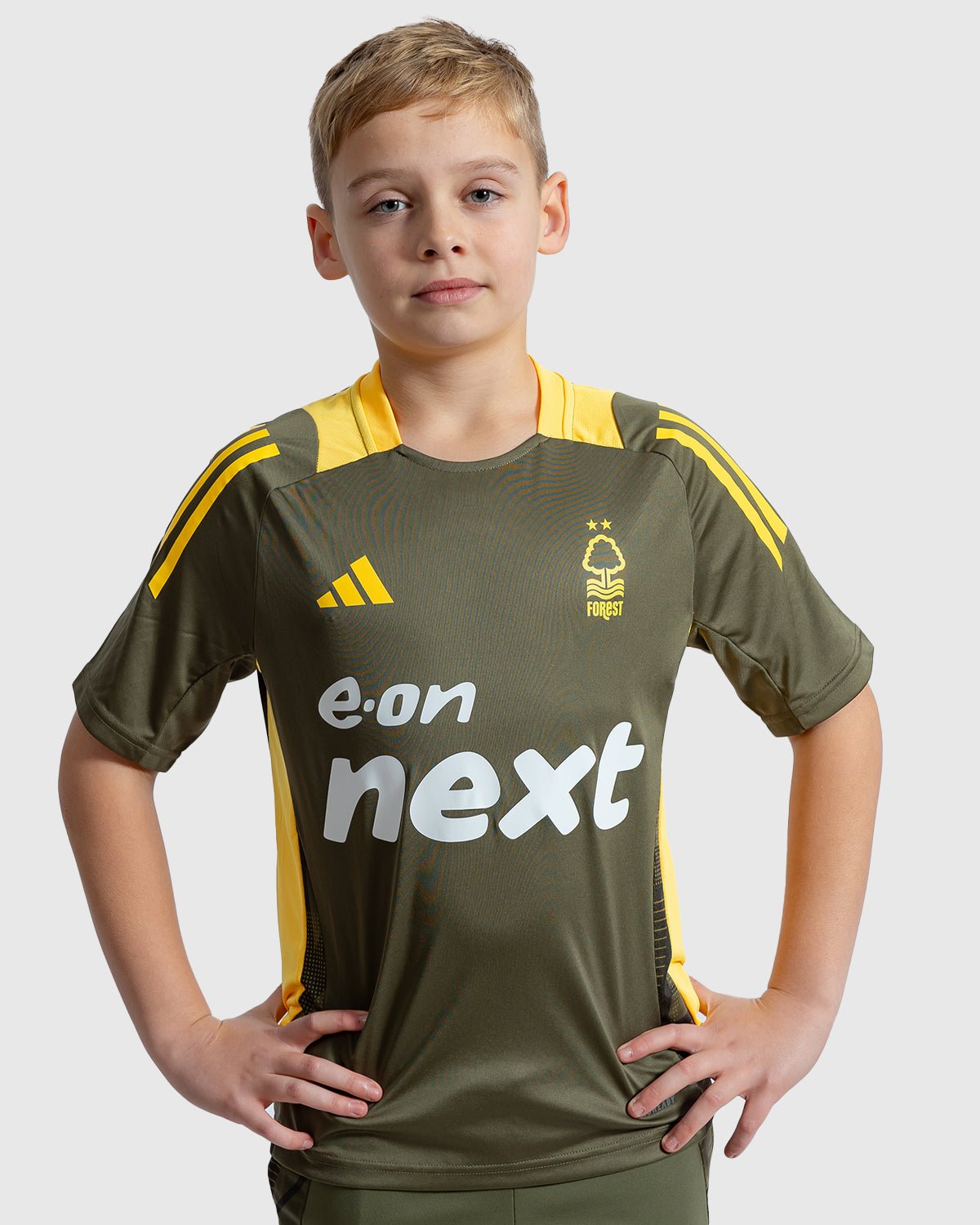 NFFC Junior Olive Travel Jersey 24/25 - Nottingham Forest FC