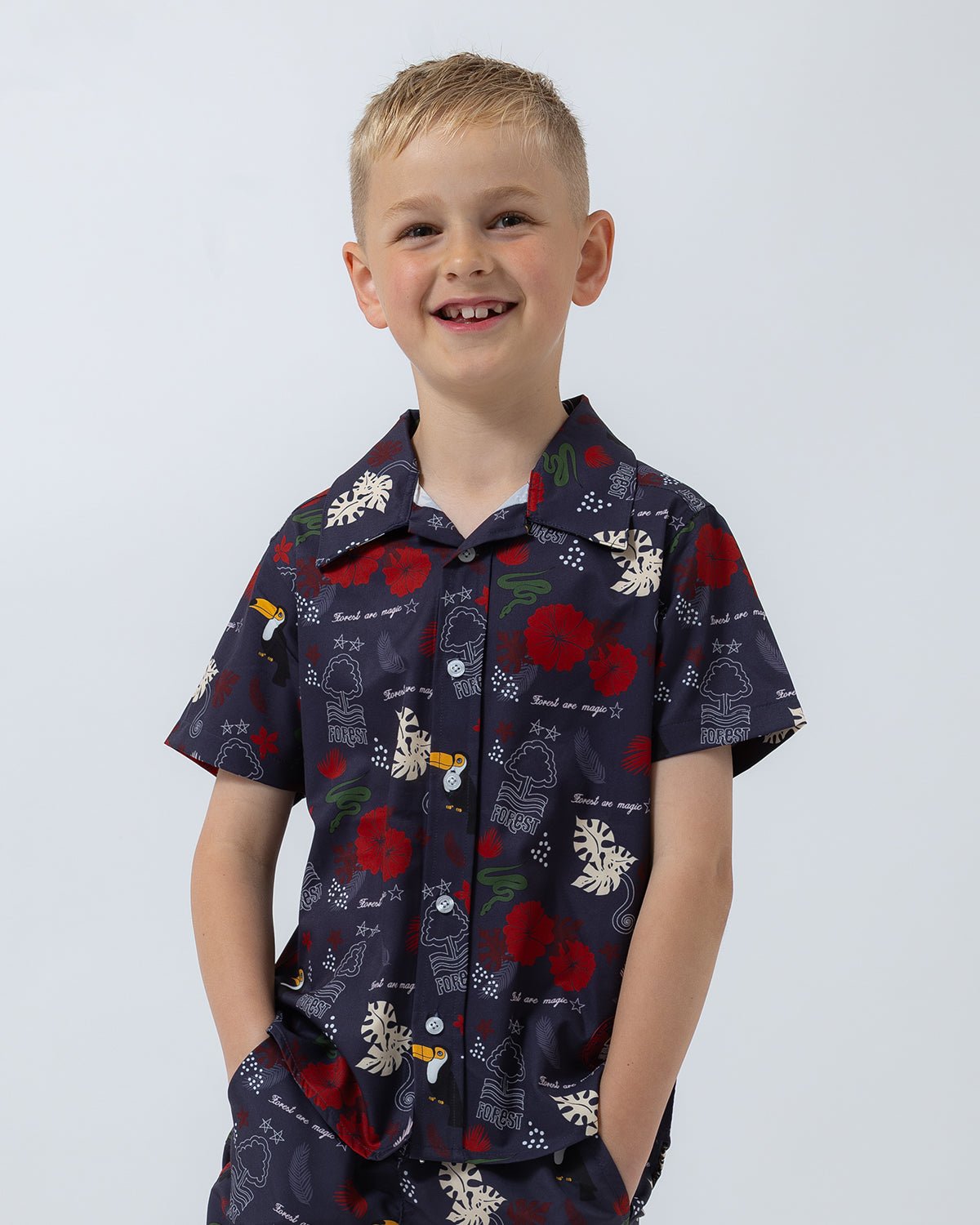 NFFC Junior Purple Jungle Shirt - Nottingham Forest FC