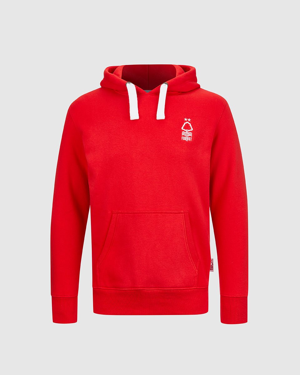 NFFC Junior Red Essential Crest Hoodie