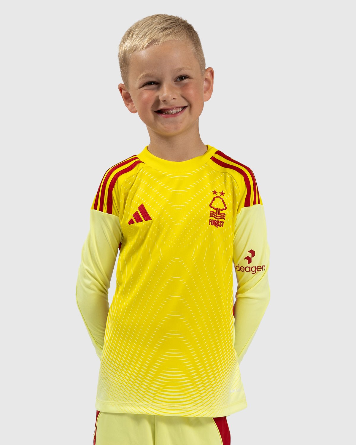 NFFC Junior Yellow Goalkeeper Shirt 25/26 - Nottingham Forest FC