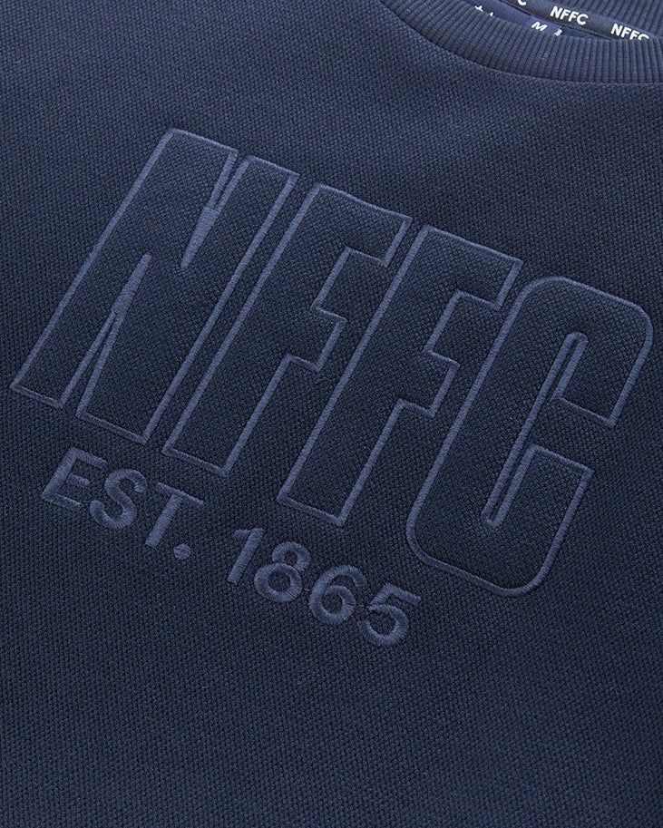 NFFC Midnight Navy Crew Neck Sweatshirt - Nottingham Forest FC