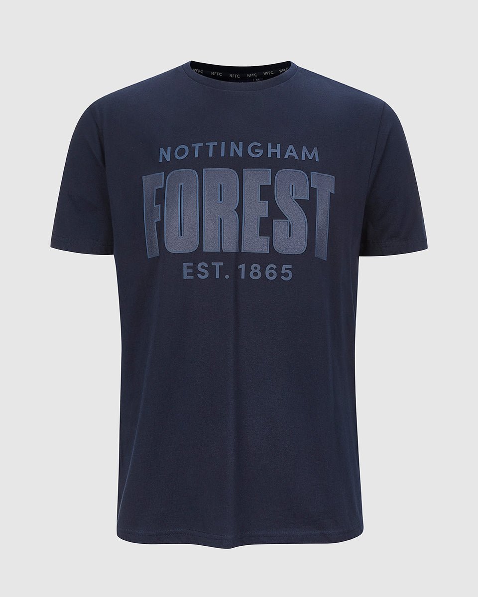 NFFC Midnight Navy Graphic T-Shirt - Nottingham Forest FC